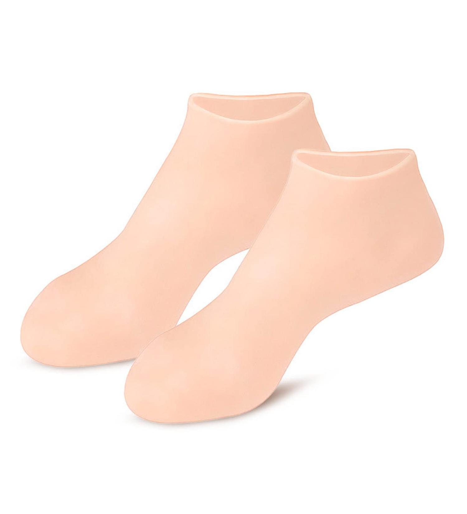 Gel Socks with Essential Oils for Foot Care | Moisturizing Cuffs for Cracked Heels & Pain Relief | XL Size | Ideal for Beauty Salons - Buy Online on SooperMarket.com