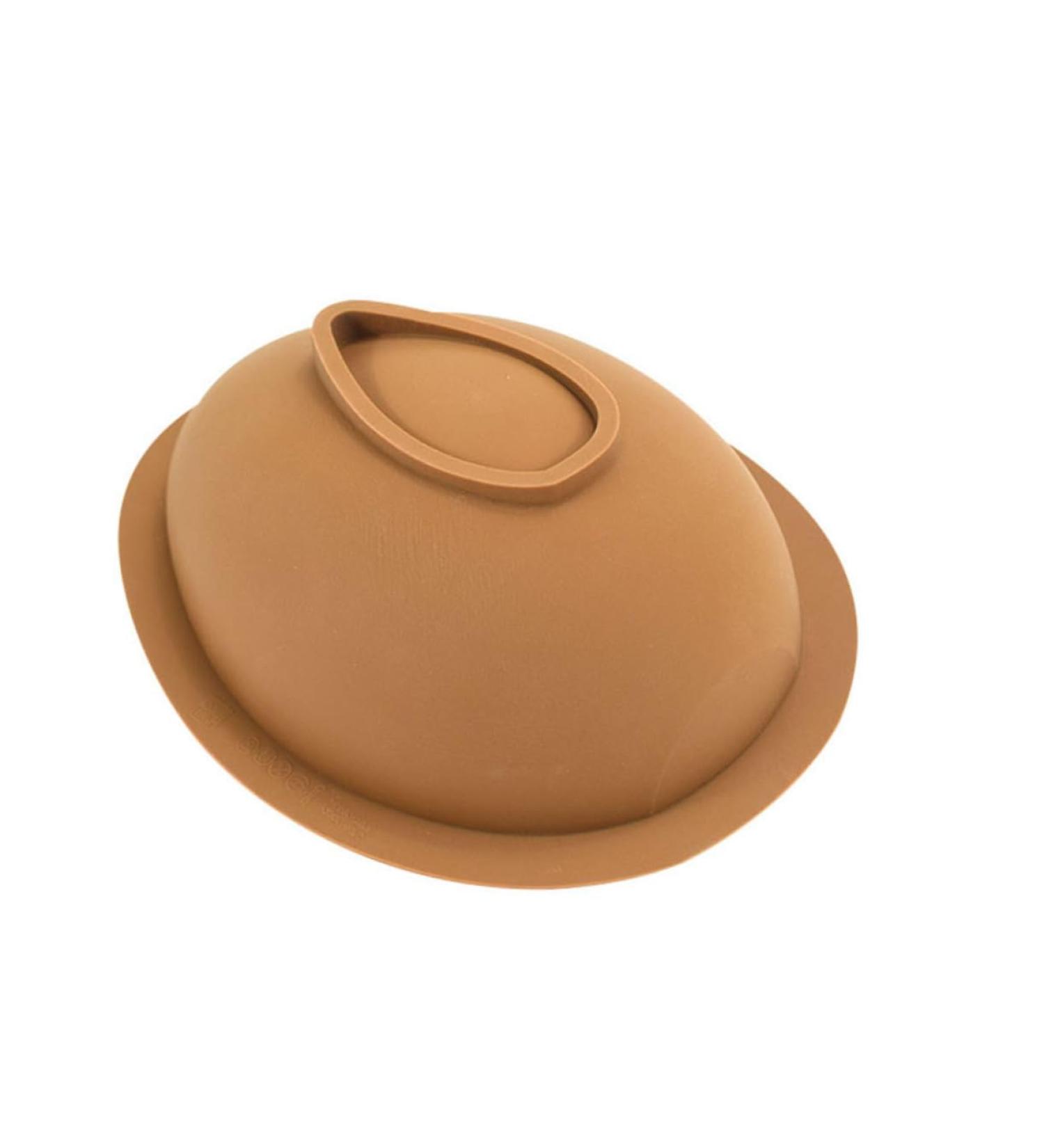 CIYODO Egg Silicone Mold Silicone Molds Silicone Dessert Molds Silicone Chocolate Mold 3D Egg Shape Soap 18.2X14.5X5.8CM Coffee - Buy Online on SooperMarket.com