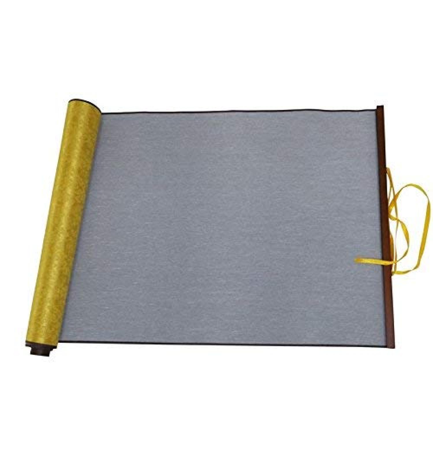 MasterChinese 14x28 Large Blank Water Writing Cloth - Brown Frame - Includes Instructions - Buy Online on SooperMarket.com