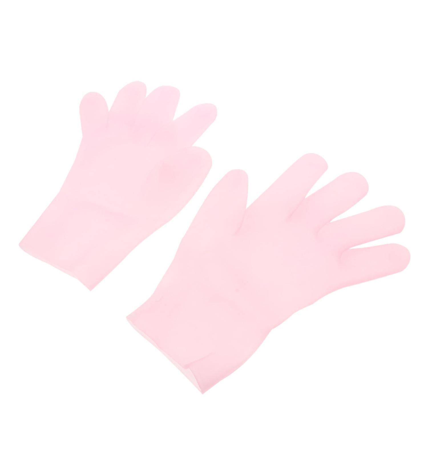 PLAFOPE 1 Pair Moisturizing Gloves Hands Care Cracked Hand Gloves Hand Moisturizer Exfoliating Hand Masks Hands Beauty Masks Moisture Gel Gloves Overnight Gloves for Dry Hands - Sebs 21.5X11.5cm - Buy Online on SooperMarket.com