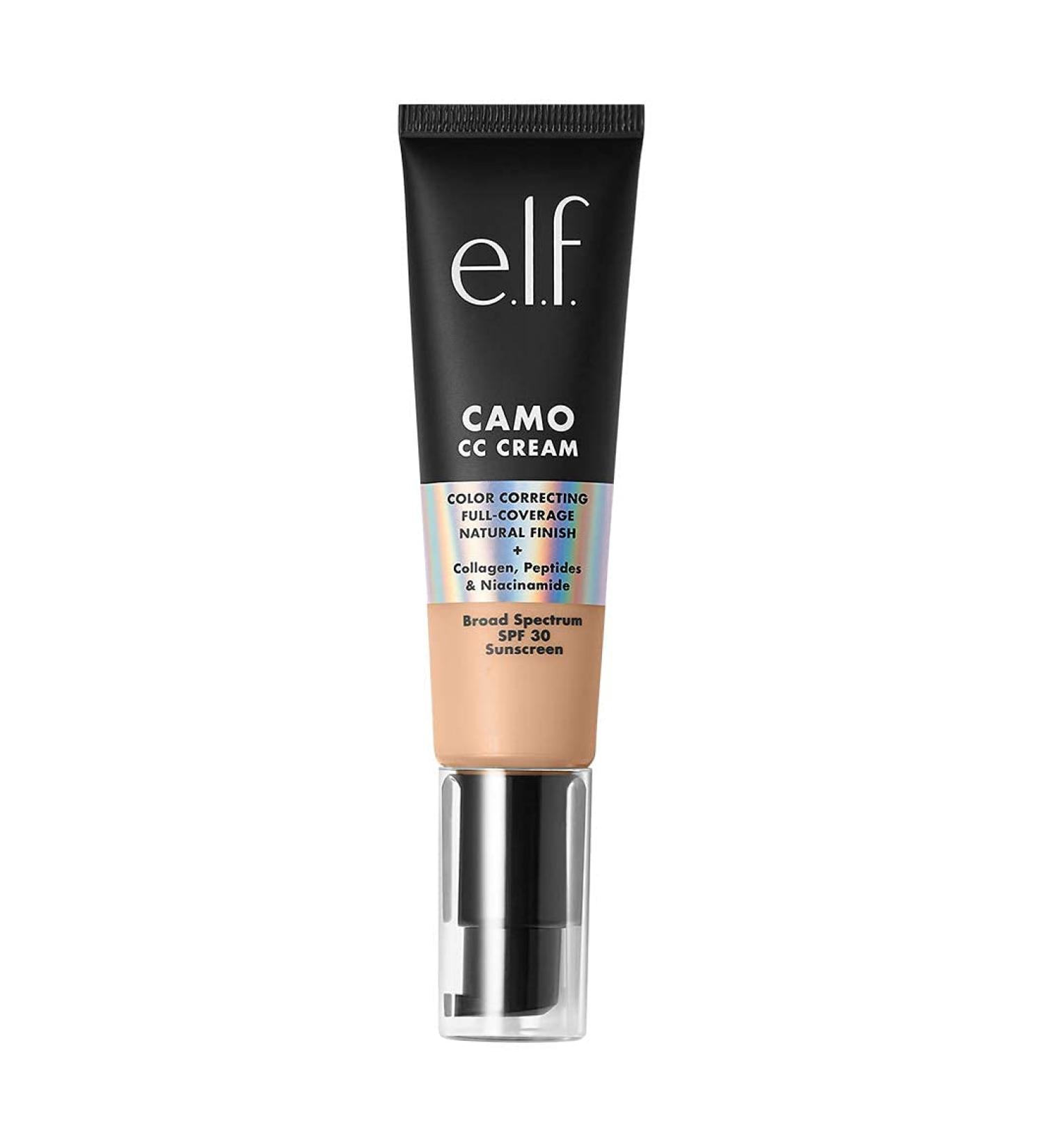 e.l.f. Camo CC Cream SPF 30 - Full Coverage Foundation, Light 210N - 1.05 Oz - Buy Online on SooperMarket.com
