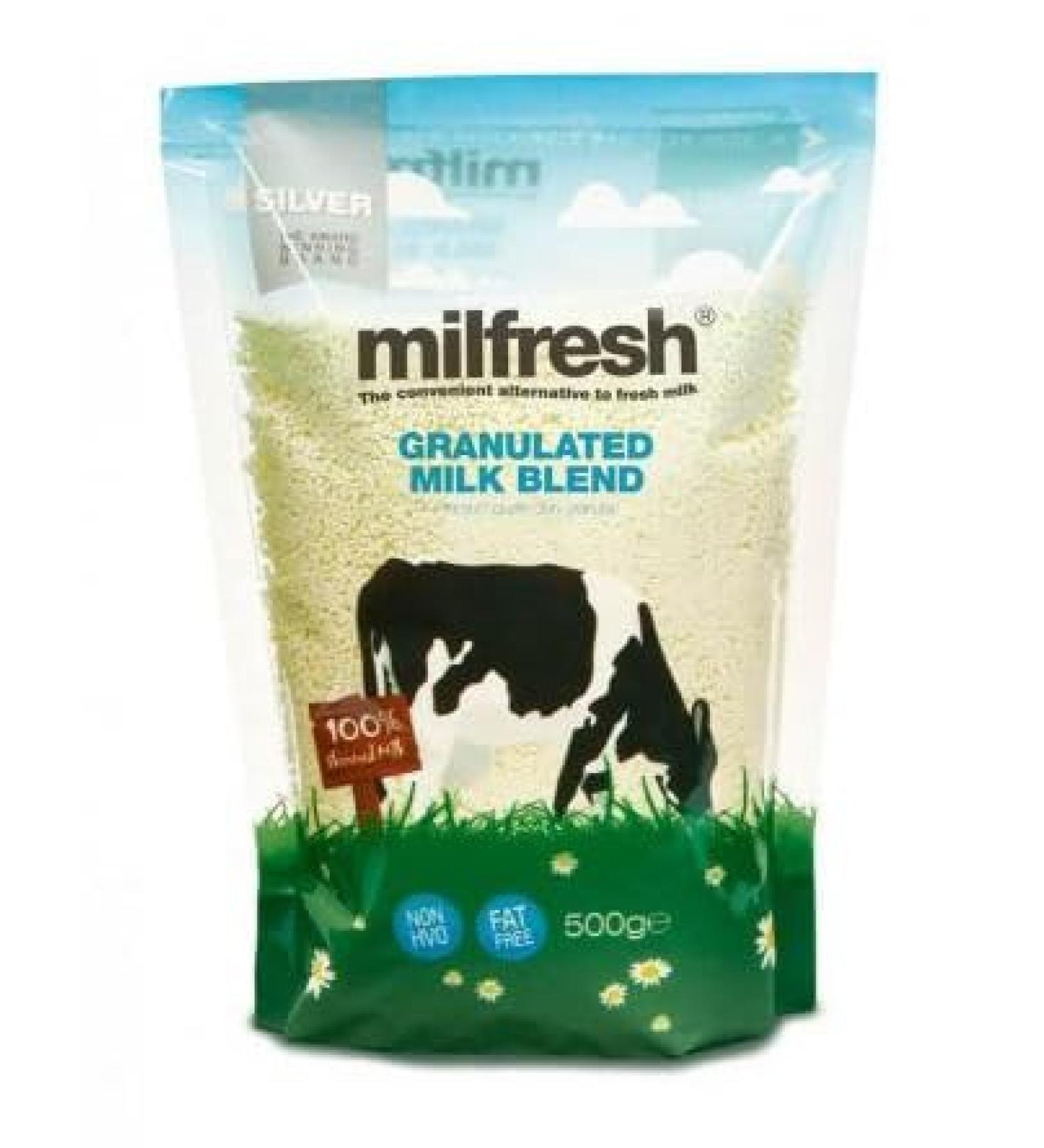 Milfresh Silver Granulated Milk Blend 500g (Pack of 6)
