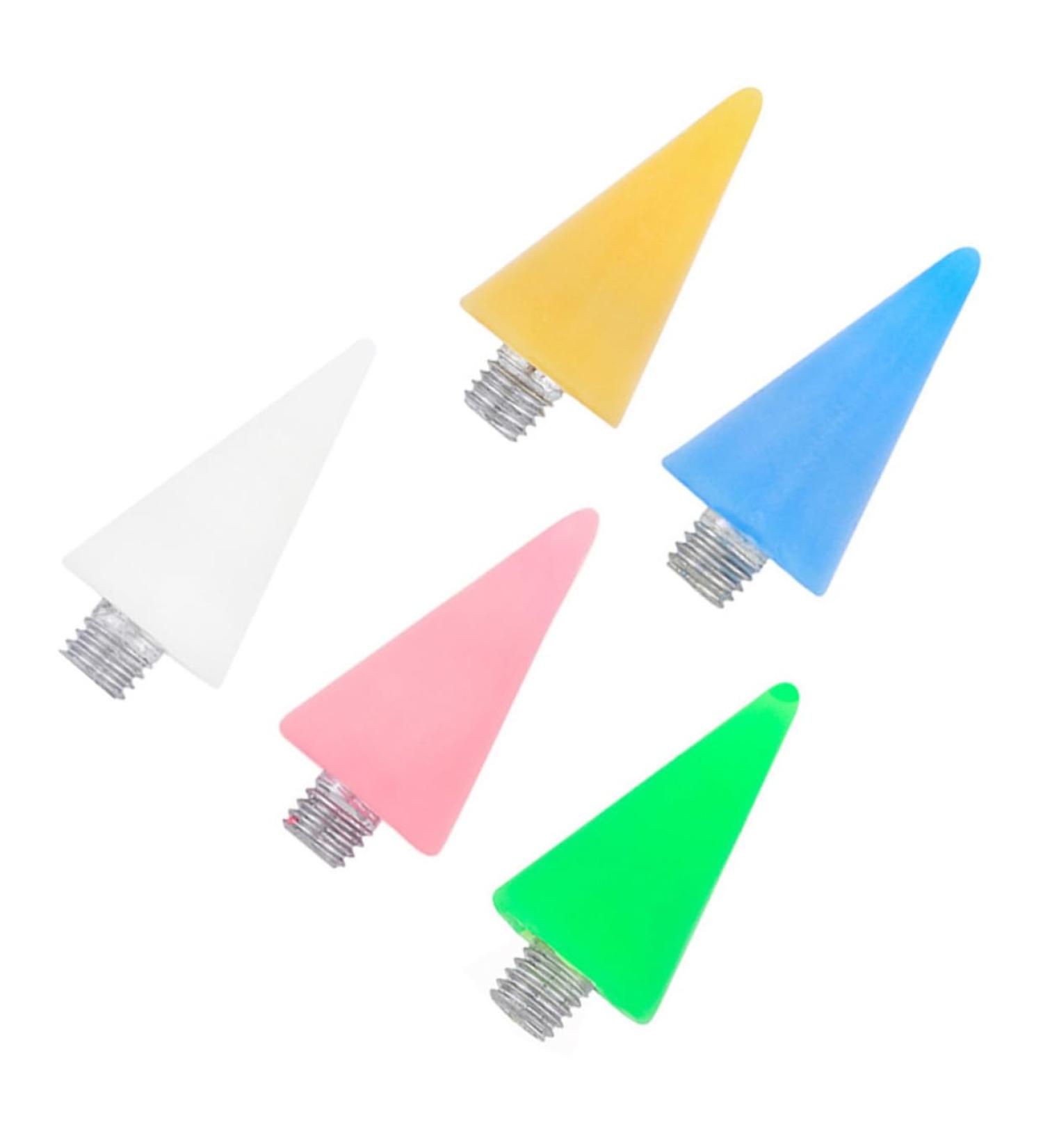 minkissy 1 Acrylic Nail Wax Nail Point Pen Head Dotting Wax Head Nail Tool Manicure Pen Tip Wax Replacement Head Rhinestones Picker Tips Nail Pen Tip Rhinestone for Nails Handle Pointy - Buy Online on SooperMarket.com