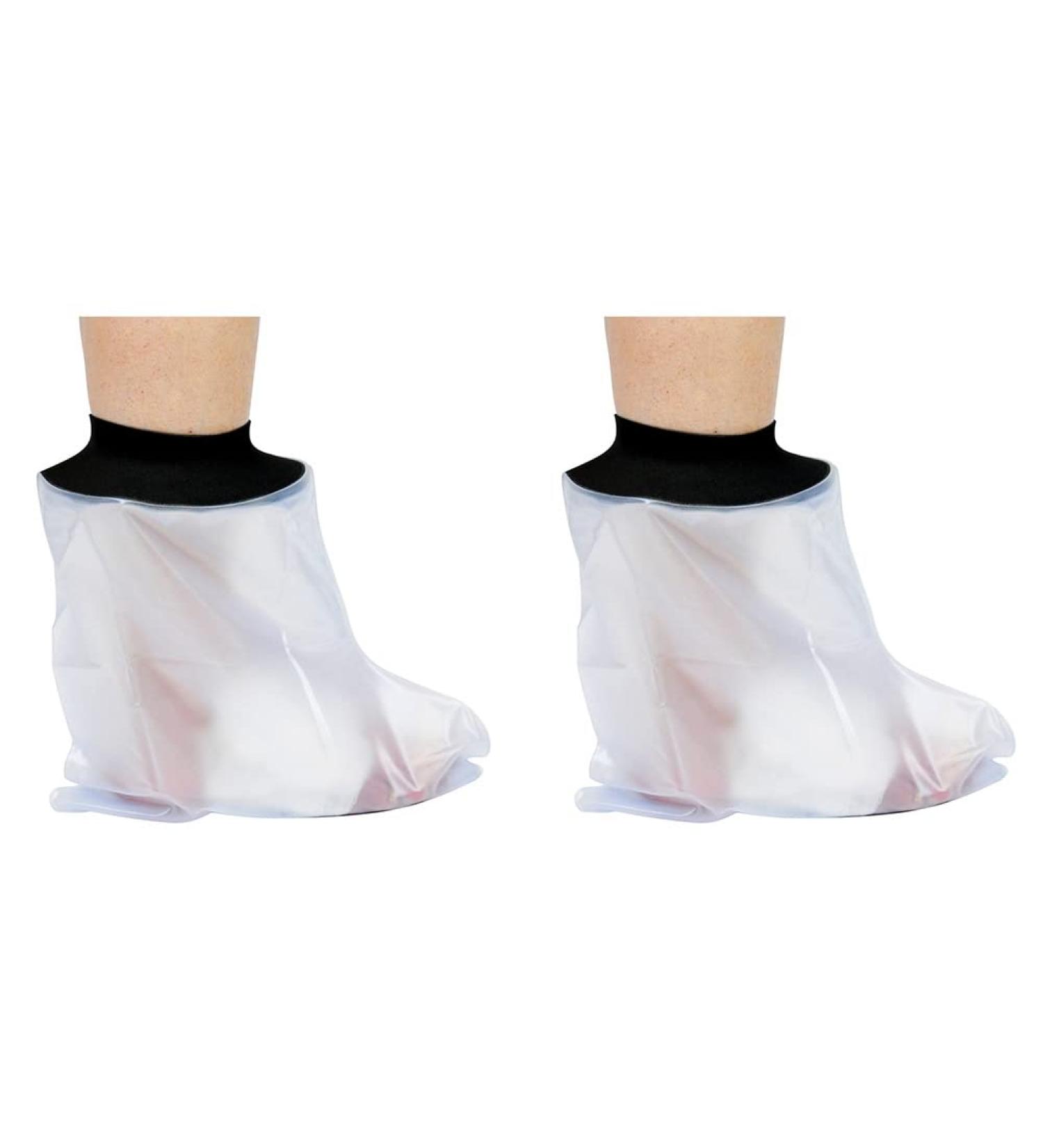 Pteanecay 2X Waterproof Cast Cover Leg for Adult Ankle Shower Bath Watertight Foot Protector Wounds for Swimming Bath Accessories - Buy Online on SooperMarket.com