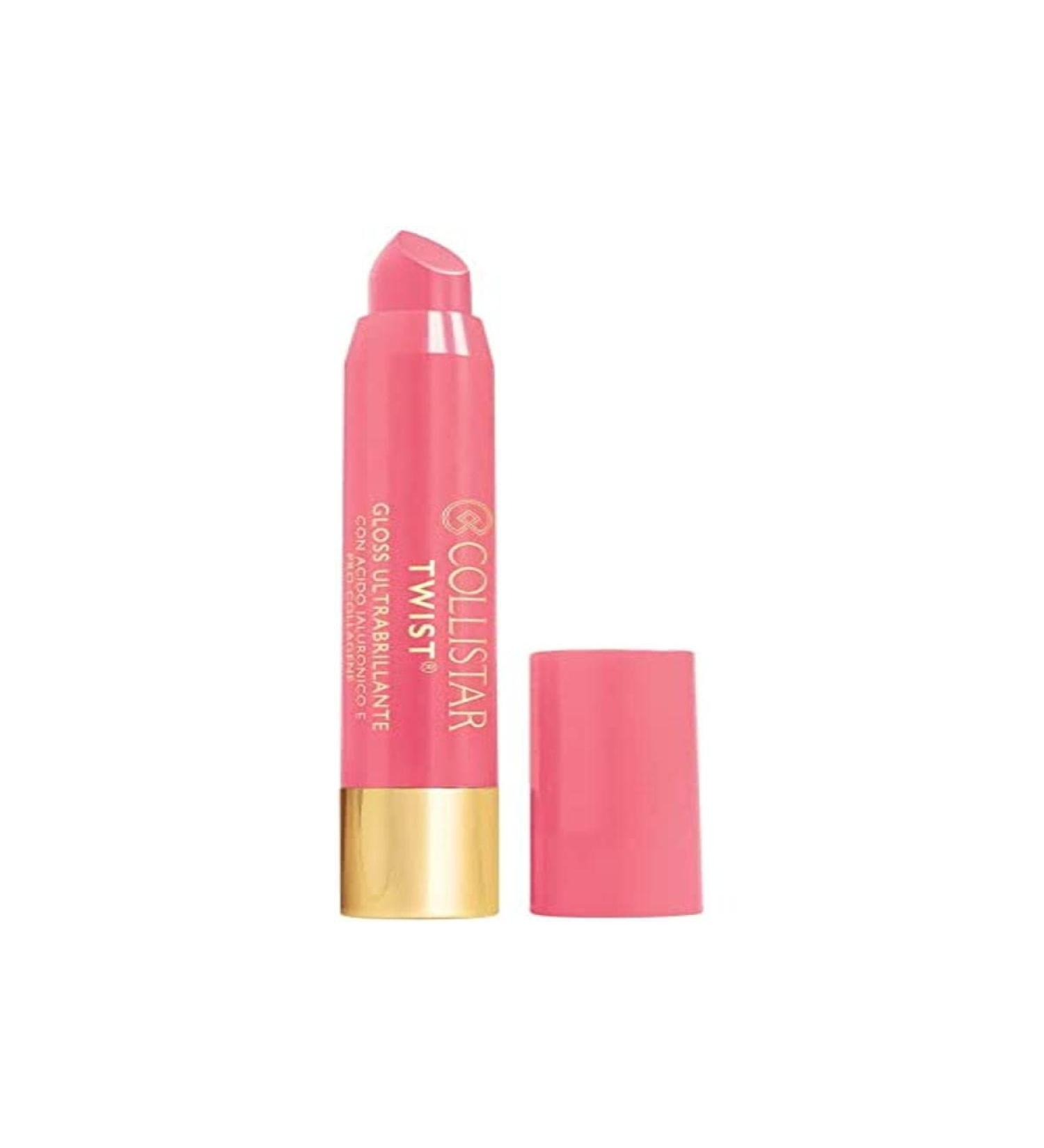 Collistar twist ultra-shiny lip gloss number 212 marshmallow moisturizing upholstery and shiny lip gloss with hyaluronic acid and pro-collages embroidery format 2.5 g color: pink.1 piece (1 Pack)
