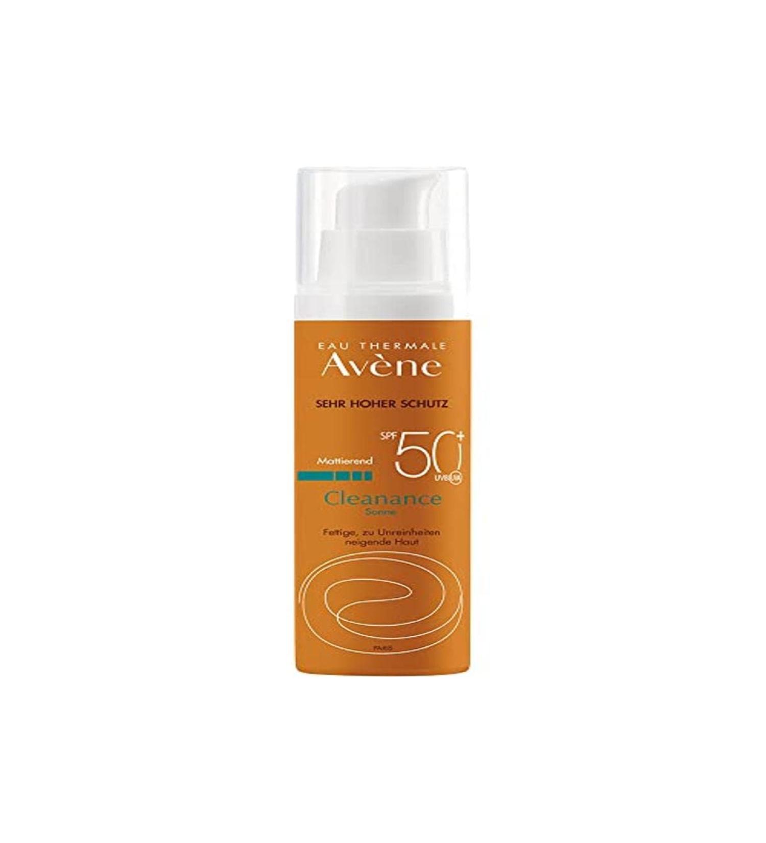 Buy Avene Cleanance Sun SPF 50+ Emulsion 50ml | Pierre Fabre Dermo Cosmetic | International Shipping - Buy Online on SooperMarket.com