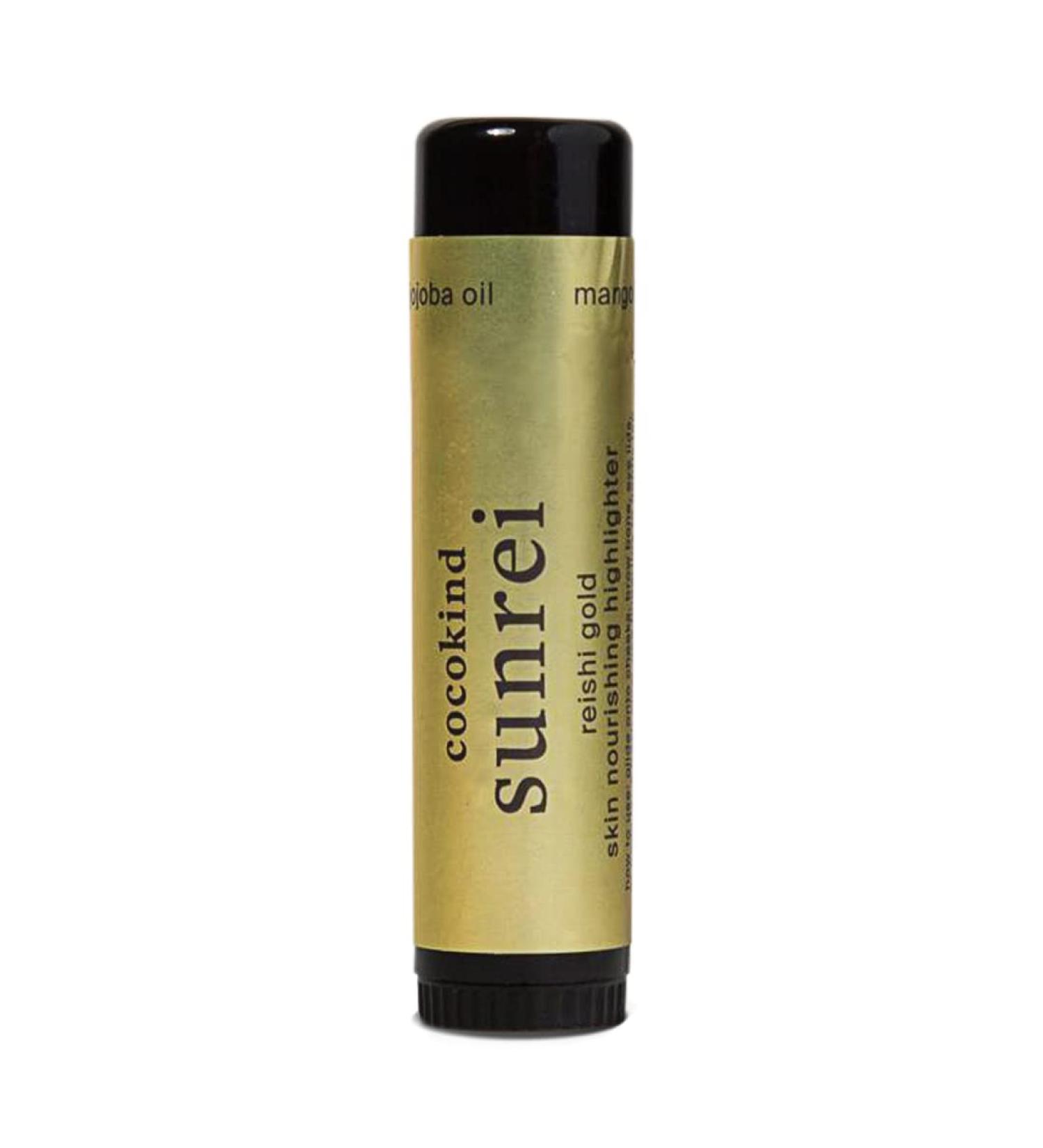 Cocokind Highlighter Stick | Sunrei Reishi Gold - Natural Plant-Based Highlighter | 0.5 oz - Buy Online on SooperMarket.com