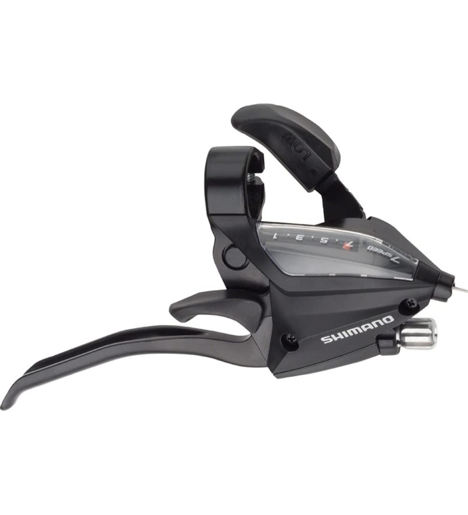 Shimano EF500 7-Speed Right Brake/Shift Lever, Black, Model: 586259