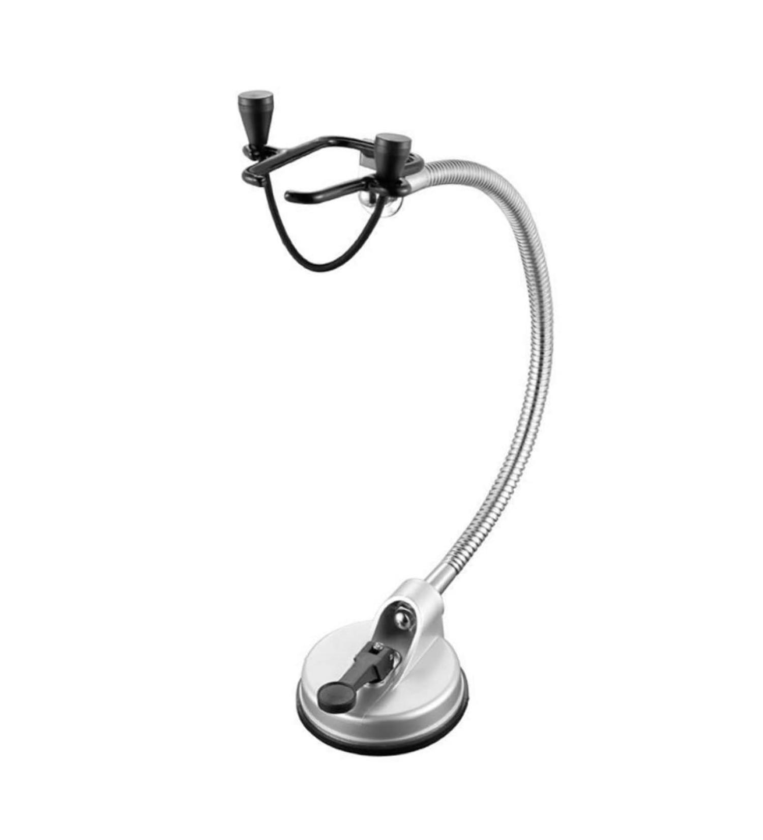 Alipis Adjustable Blow Bathroom Storage Suction Hair Stand Cup Steel Holder Dryer Rack Hands - Buy Online on SooperMarket.com