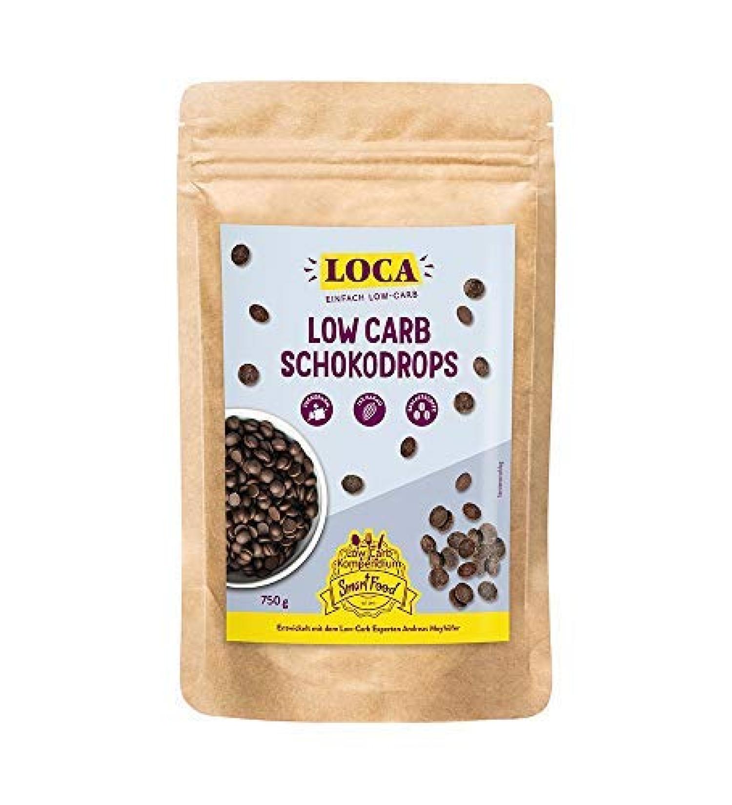 Low carb chocolate drops gluten -free (750g)