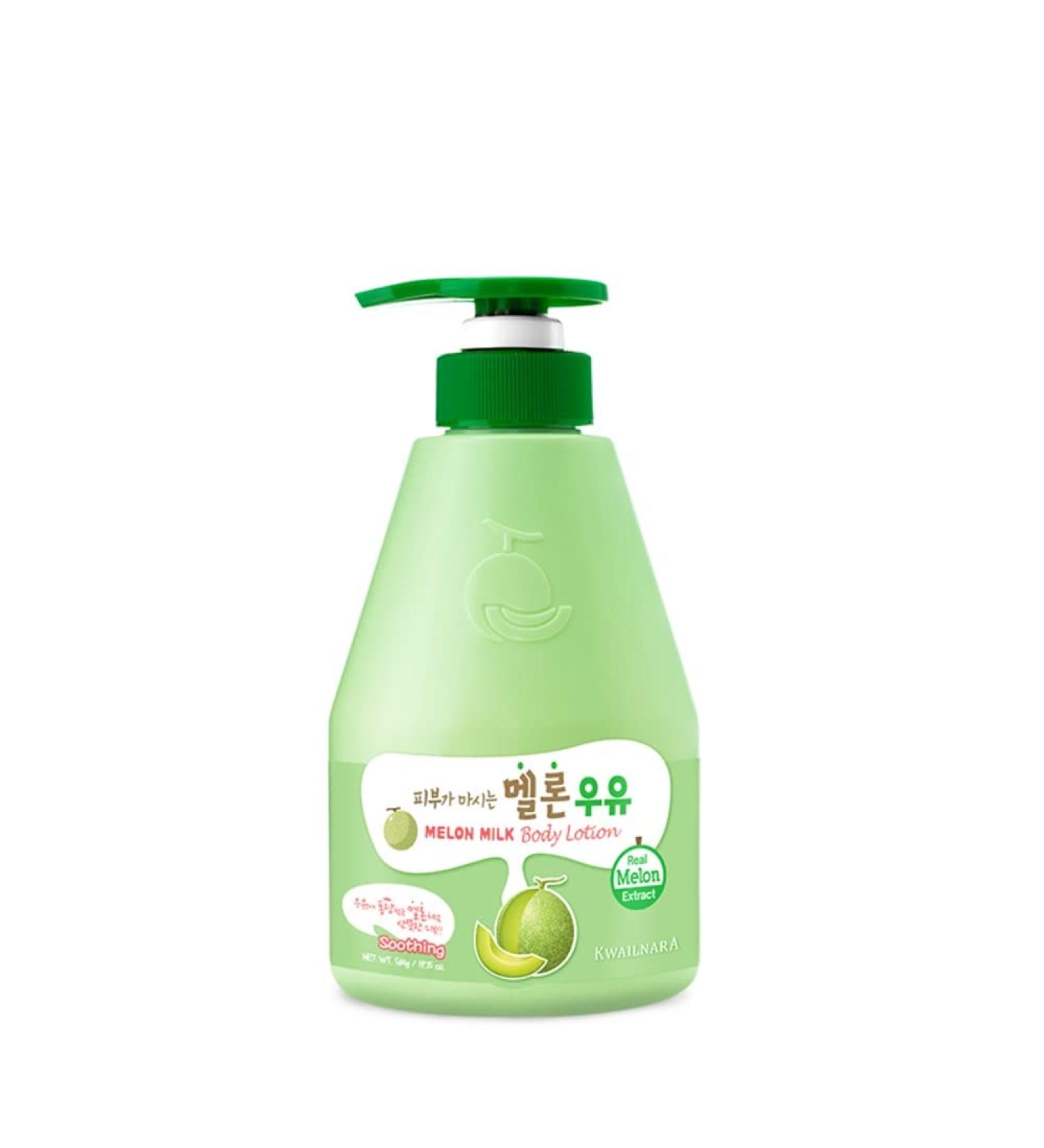 WELCOS KWAILNARA Melon Milk Body Lotion 560g/19.75oz | Moisturizing Milk Lotion - Buy Online on SooperMarket.com