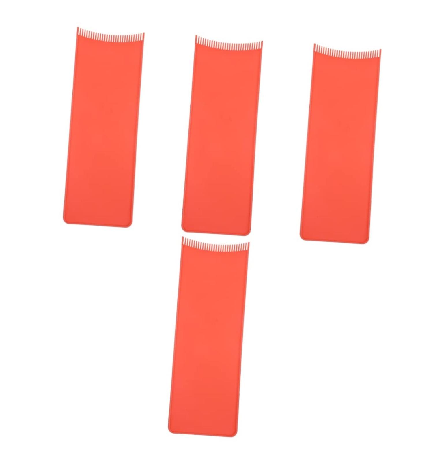FRCOLOR 4pcs Hairdressing Tool Balayage Comb Hair Highlighting Tool Highlighting Board for Long Hair Foil Board Hair Coloring Tools Highlighting Paddle Pp Highlighter Baking Oil mediumx4pcs As Shownx4pcs - Buy Online on SooperMarket.com