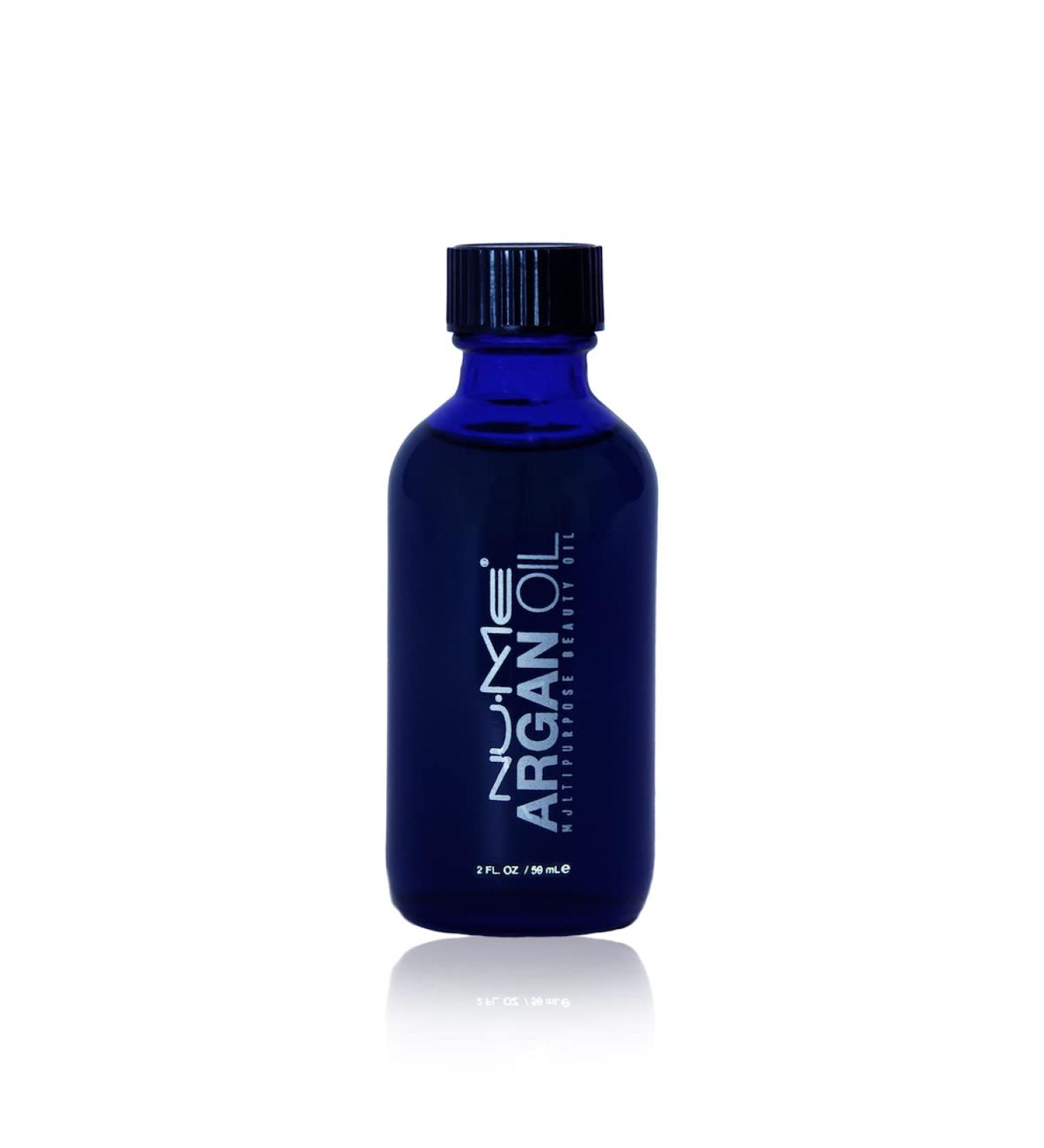 NuMe Organic Argan Oil for Hair & Skin - Stimulates Growth, Moisturizes Dry Hair - 2oz/59ml - Buy Online on SooperMarket.com