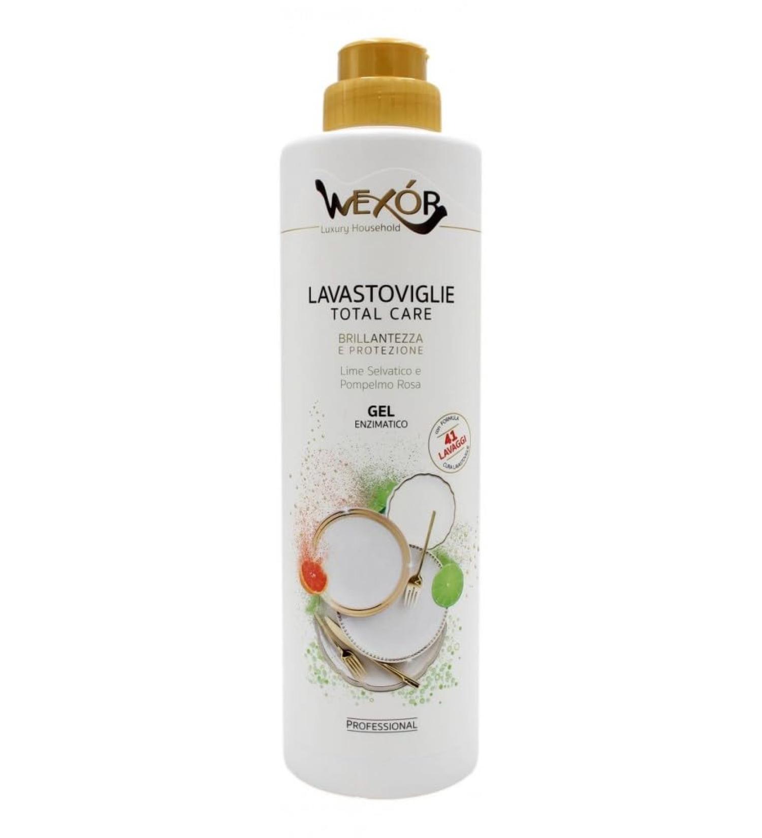 Wexor Total Care Dishwasher Shine and Protection with Wild Lime and Pink Grapefruit 1 x 750 ml - Buy Online on SooperMarket.com