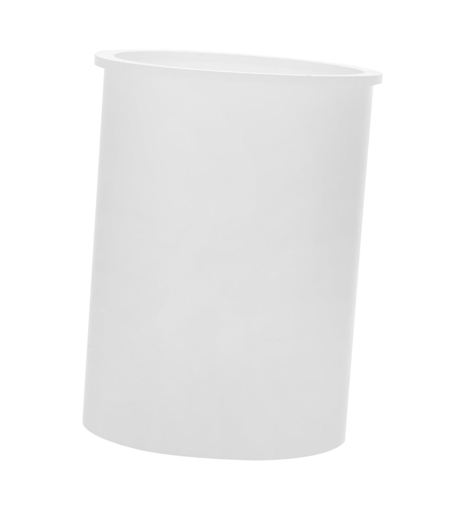 STOBOK 2pcs Candlestick Mold Concrete Pillar Mould Decorative Trays Candle Making Resin Molds Wax Candle Molds Candle Making Molds Jewelry Silica Gel White Candle Holders 3D Whitex2pcs 8X6cmx2pcs - Buy Online on SooperMarket.com