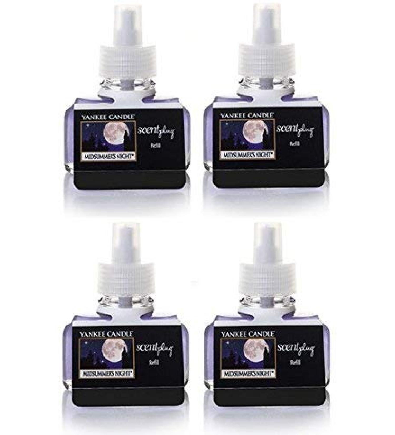 Yankee Candle MidSummer's Night ScentPlug Refill 4-Pack