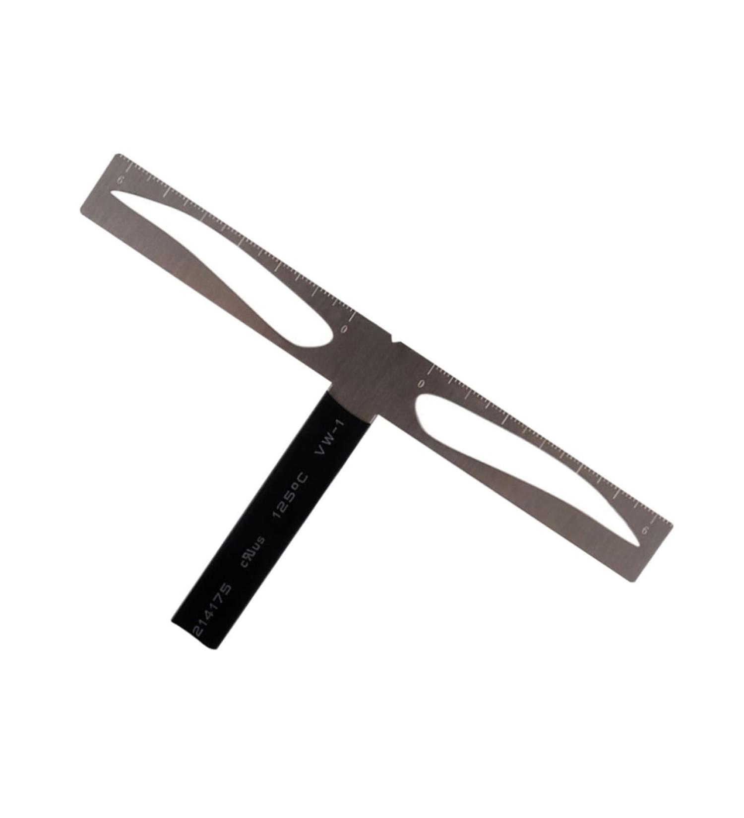 Housoutil Eyebrow Ruler Eyebrow Drawing Tool Brow Stencils Eyebrow Stencil Kit With Box Supplies - Buy Online on SooperMarket.com