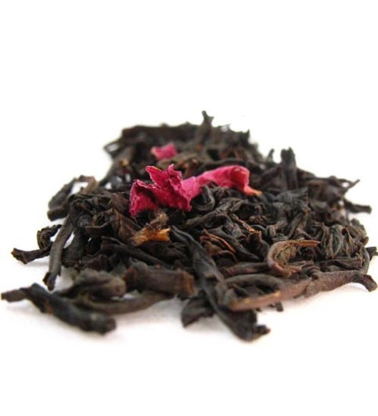 Loose Leaf Black Tea Scented With Rose - 125g