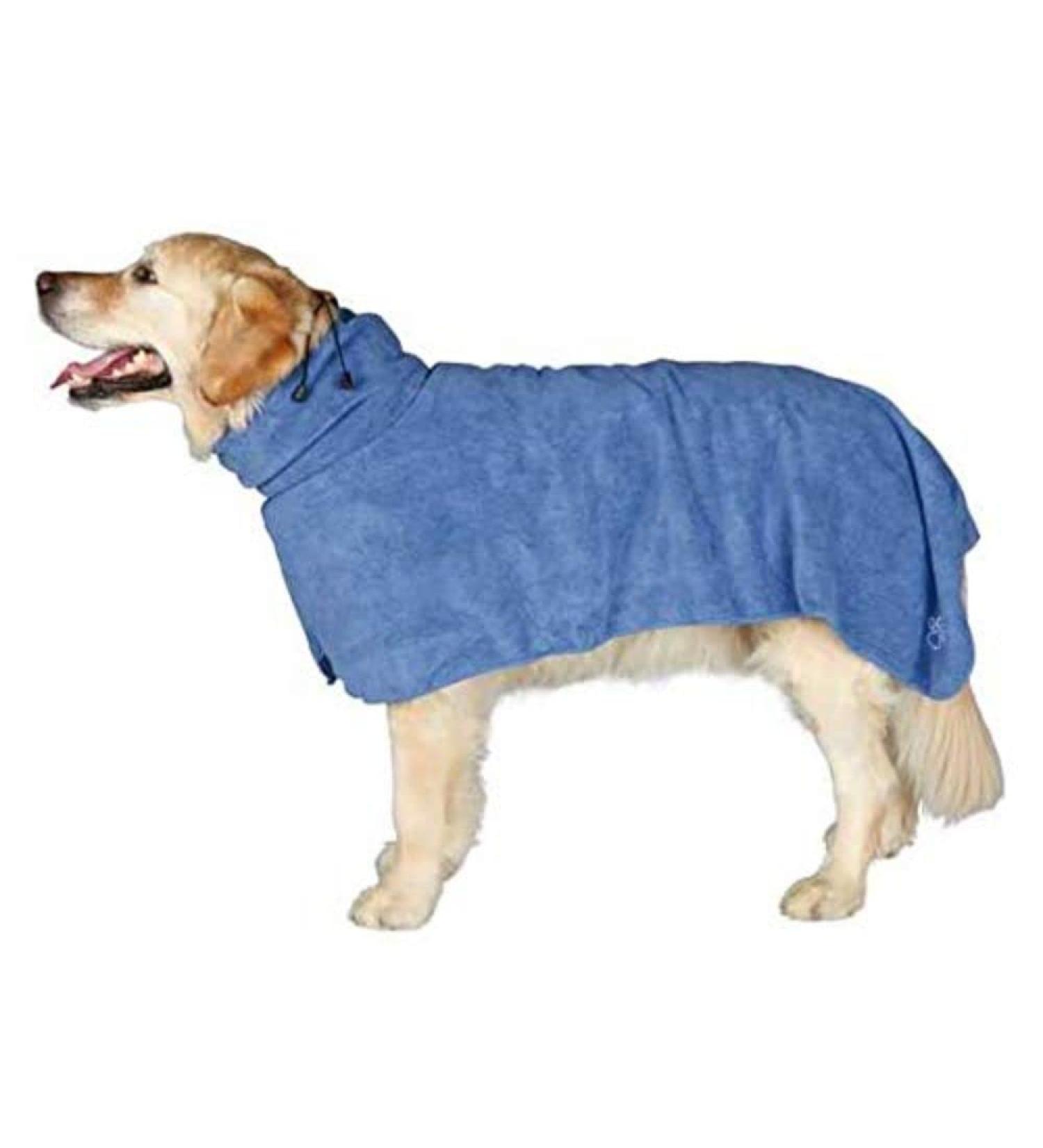 Trixie Dog Bathrobe M 50 cm Blue Medium - Buy Online on SooperMarket.com