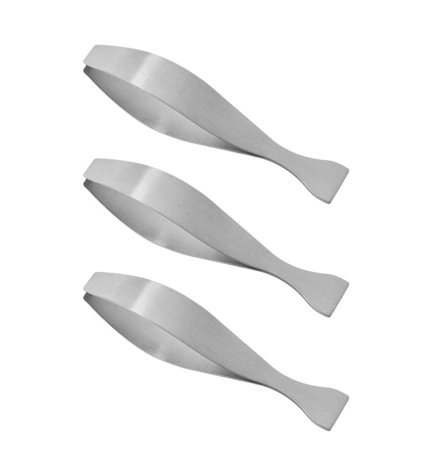 Beaupretty 3-in-1 Hair Removal Clip & Envinking Stainless Steel Tweezers - Multifunctional Rustproof Fishbone Remover Tool - Buy Online on SooperMarket.com