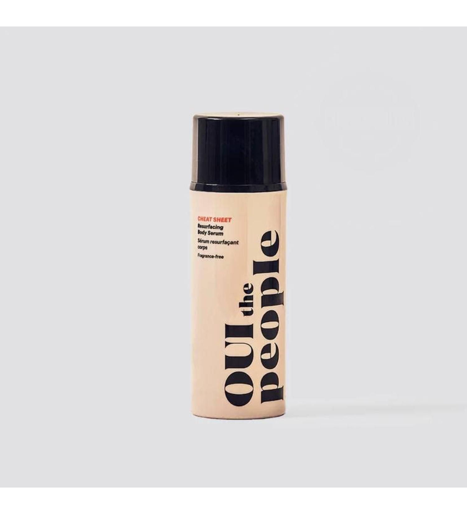 Oui the People CHEAT SHEET Resurfacing Body Serum