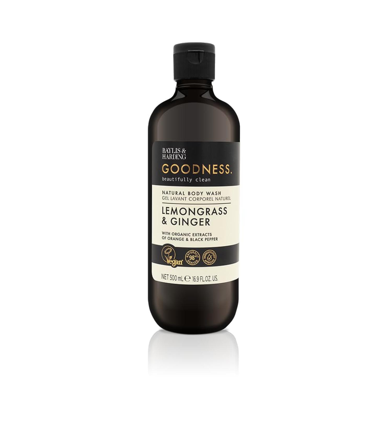 Buy Baylis & Harding Lemongrass & Ginger Liquid Body Wash - 16.9oz/500ml - International Shipping Available - Buy Online on SooperMarket.com