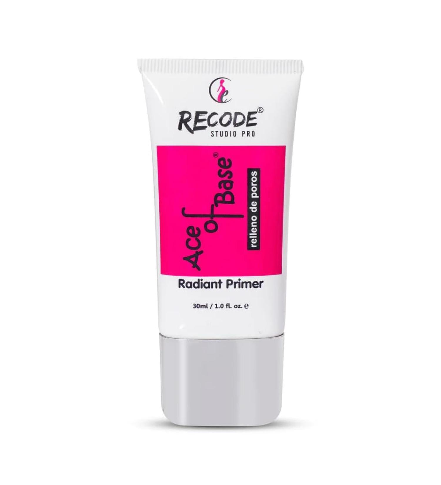 Ace of Base Radiant Primer for Face Makeup 30ml | Shimmery Finish |Applicable on all skin types | Blurs Fine Lines Wrinkles & Pores - Buy Online on SooperMarket.com