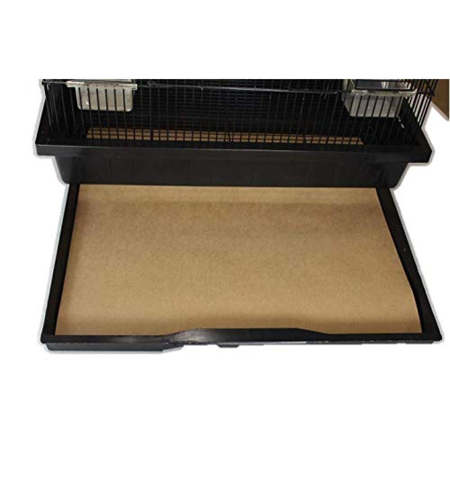 BirdCageLiners - Medium Cages - Custom Size - 150 Count - 40 Pound Kraft Paper - Up to 300 Ft of Paper - Buy Online on SooperMarket.com
