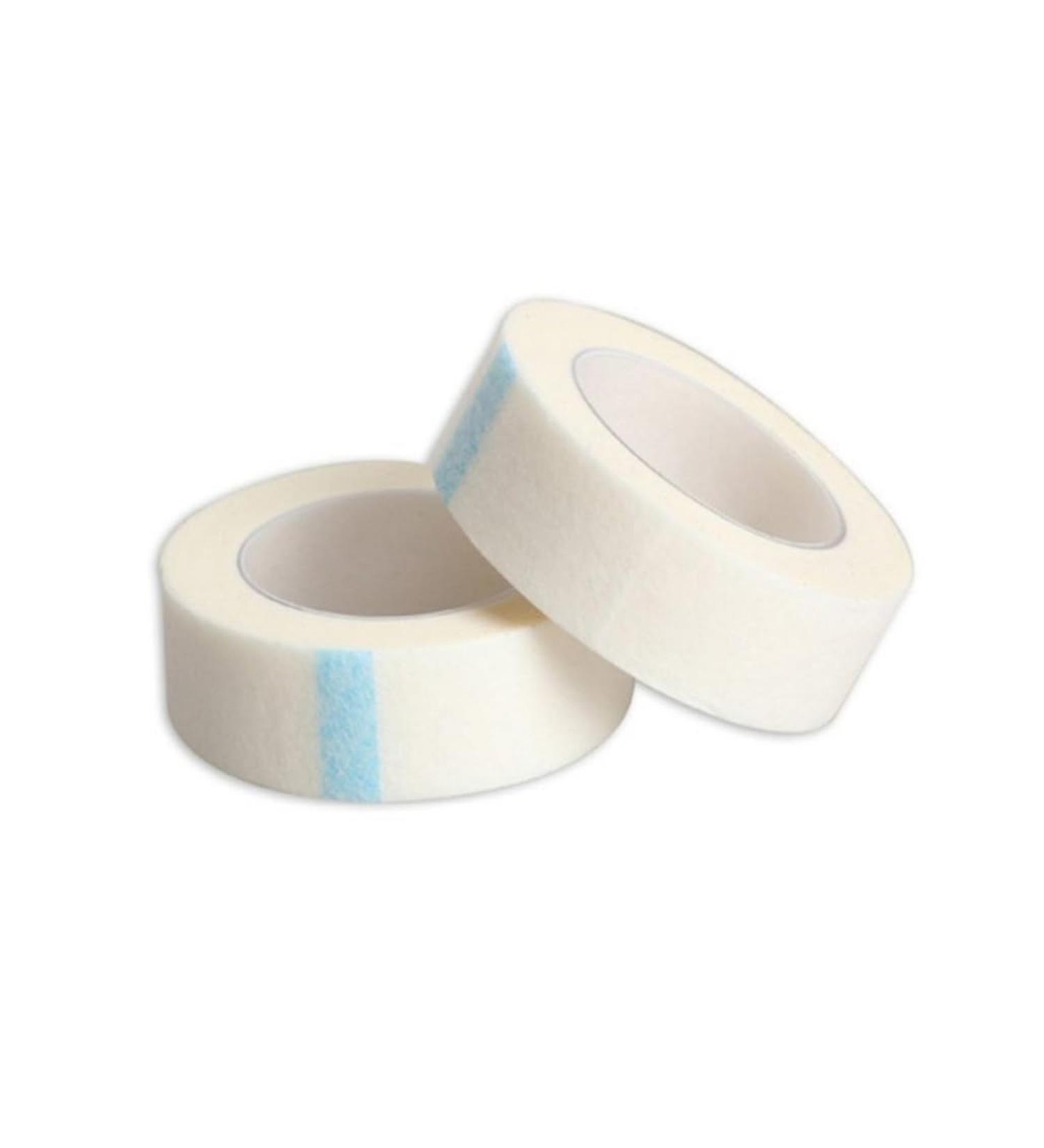 5Rolls White Eyelash Tape Adhesive Fabric Eyelash Tapes for Sensitive Skin Eyelashes Extension Supply Eyelash Tape - Buy Online on SooperMarket.com