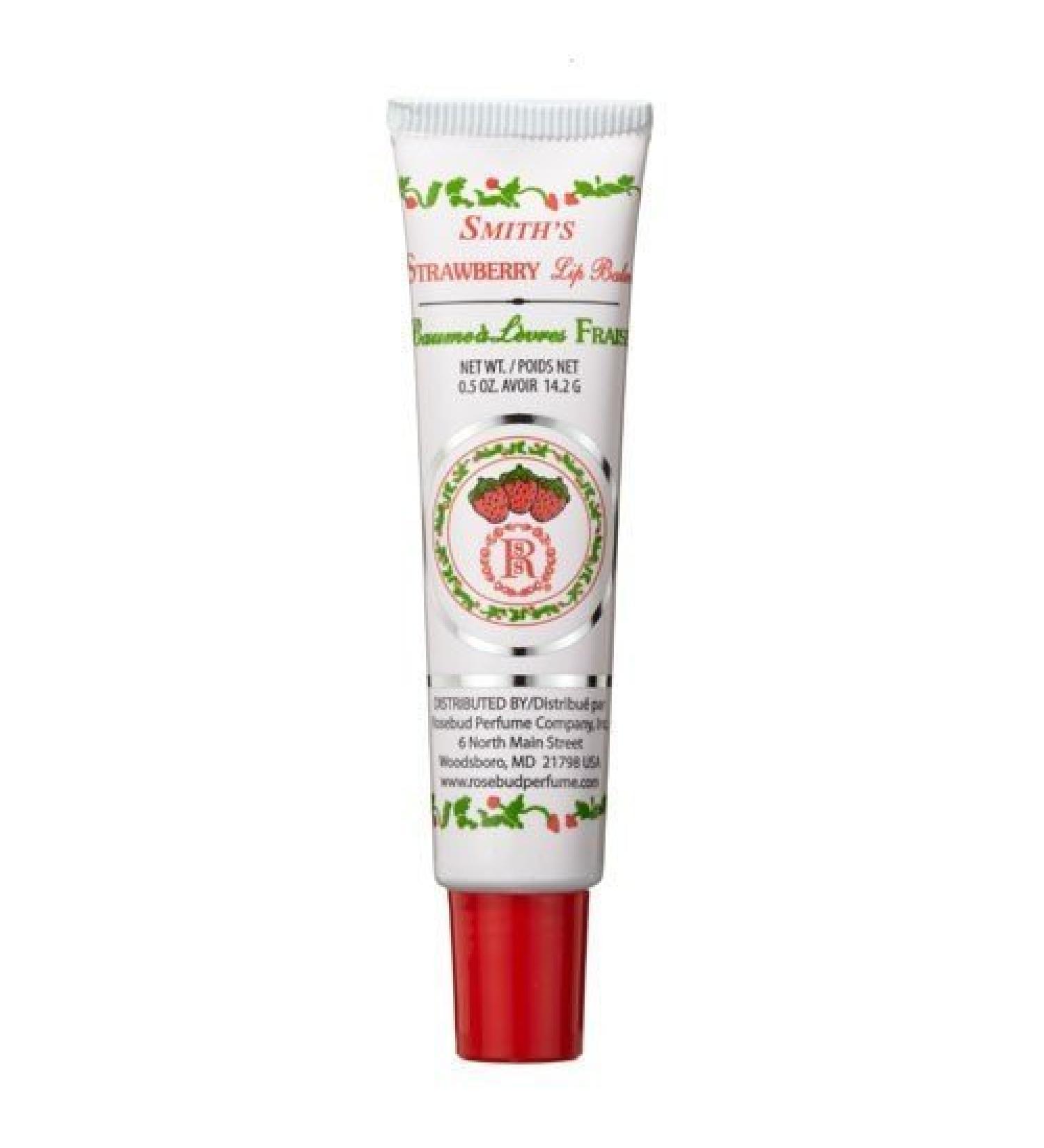 Rosebud Lip Balm Tube Strawberry 0.5 Ounce - Pack of 1 - Buy Online on SooperMarket.com
