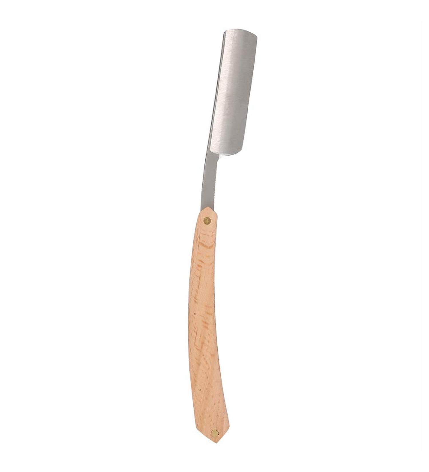 Vintage Stainless Steel Razor Holder - Classic Foldable Barber Shaver & Straight Edge Knife Storage | International Shipping - Buy Online on SooperMarket.com