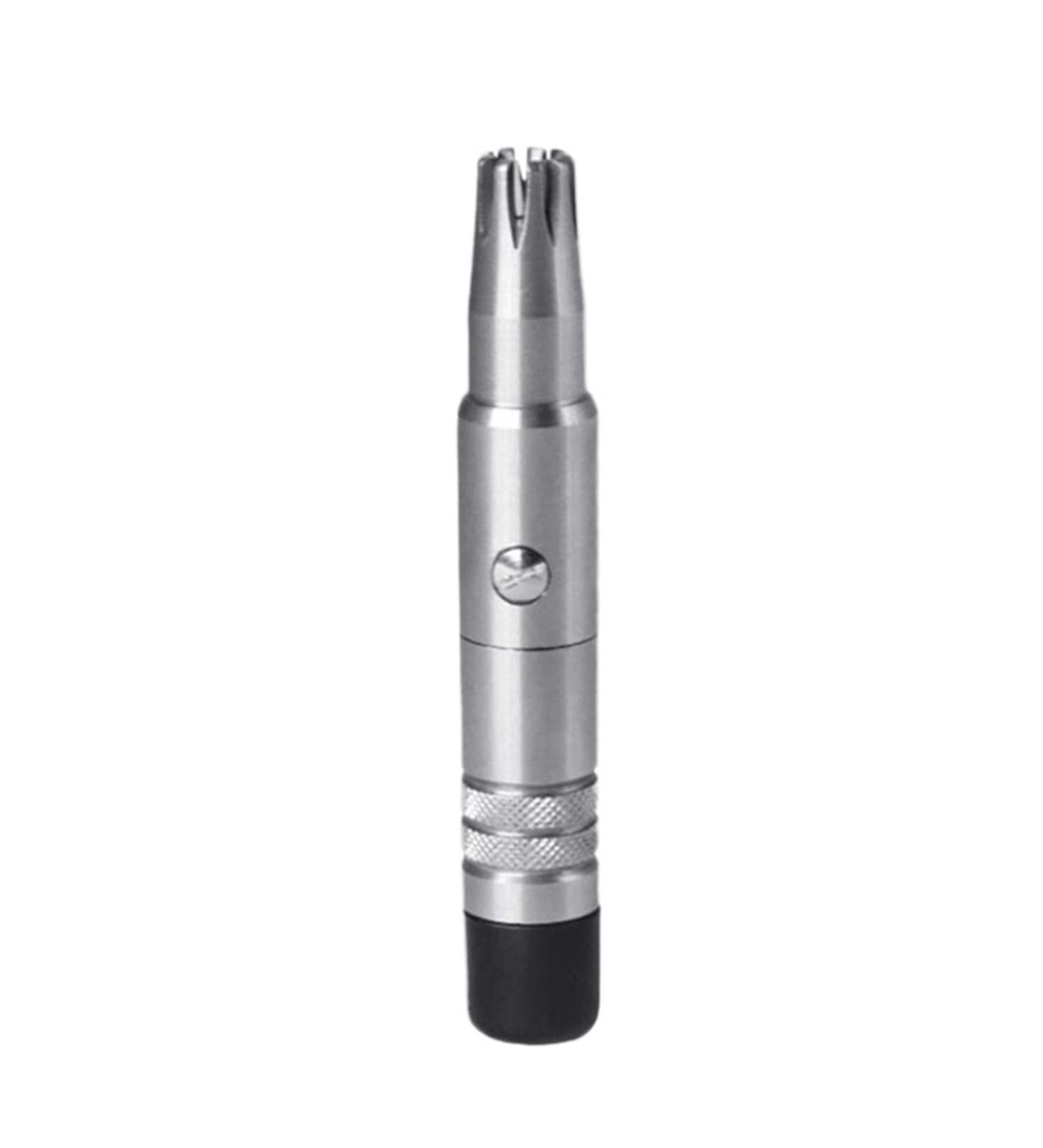 TEMKIN Nose Hair Trimmer - Stainless Steel Manual Nose & Ear Hair Shaver for Men | Washable Face Care Device - Buy Online on SooperMarket.com