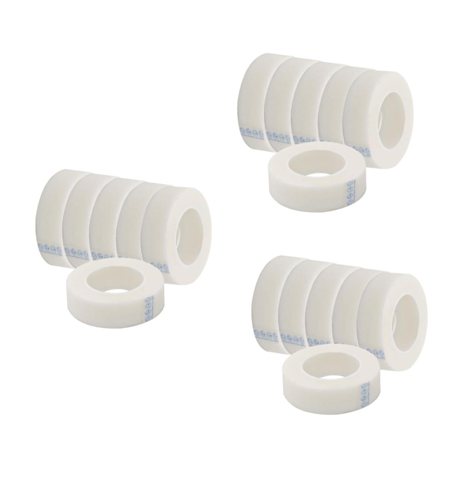 FOMIYES 18 Rolls Eyelash Make Lash Extension Tape Breathable Lash Tape Lash Extensions Tape Lash Extension Supplies Tape for Fabric Tape White Extend Sensitive - Buy Online on SooperMarket.com