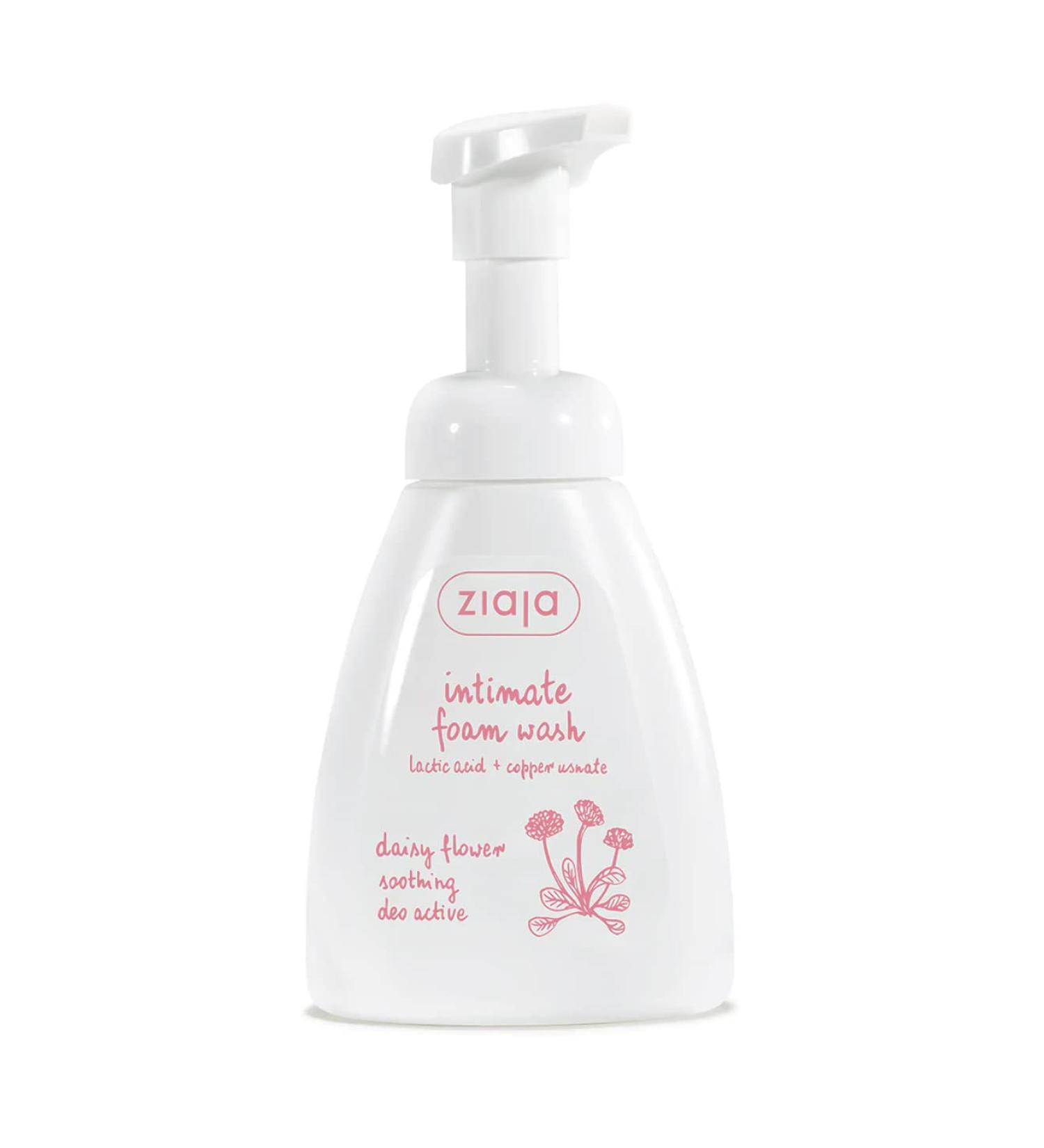ZIAJA INTIMA - INTIMATE HYGIENE FOAM DAISY FLOWER SOOTHING DAILY USE 250ml