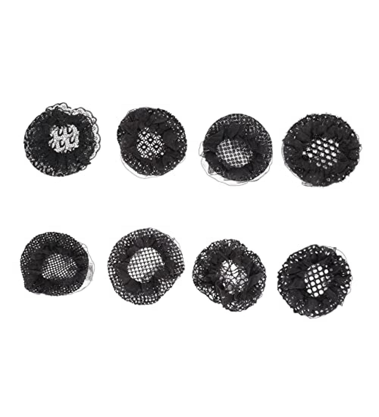 LALAFINA Black Bun Hair Net - Lightweight & Comfortable Dance Accessory for Women Dancers, Nurses, and Clerks - Buy Online on SooperMarket.com