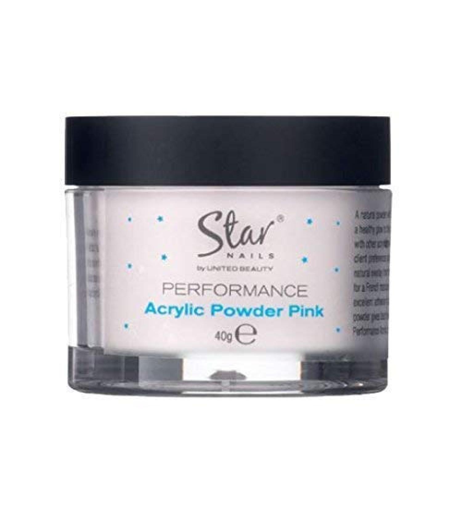 Star Nails Performance Acrylic Powder Pink 40g 40g Pink