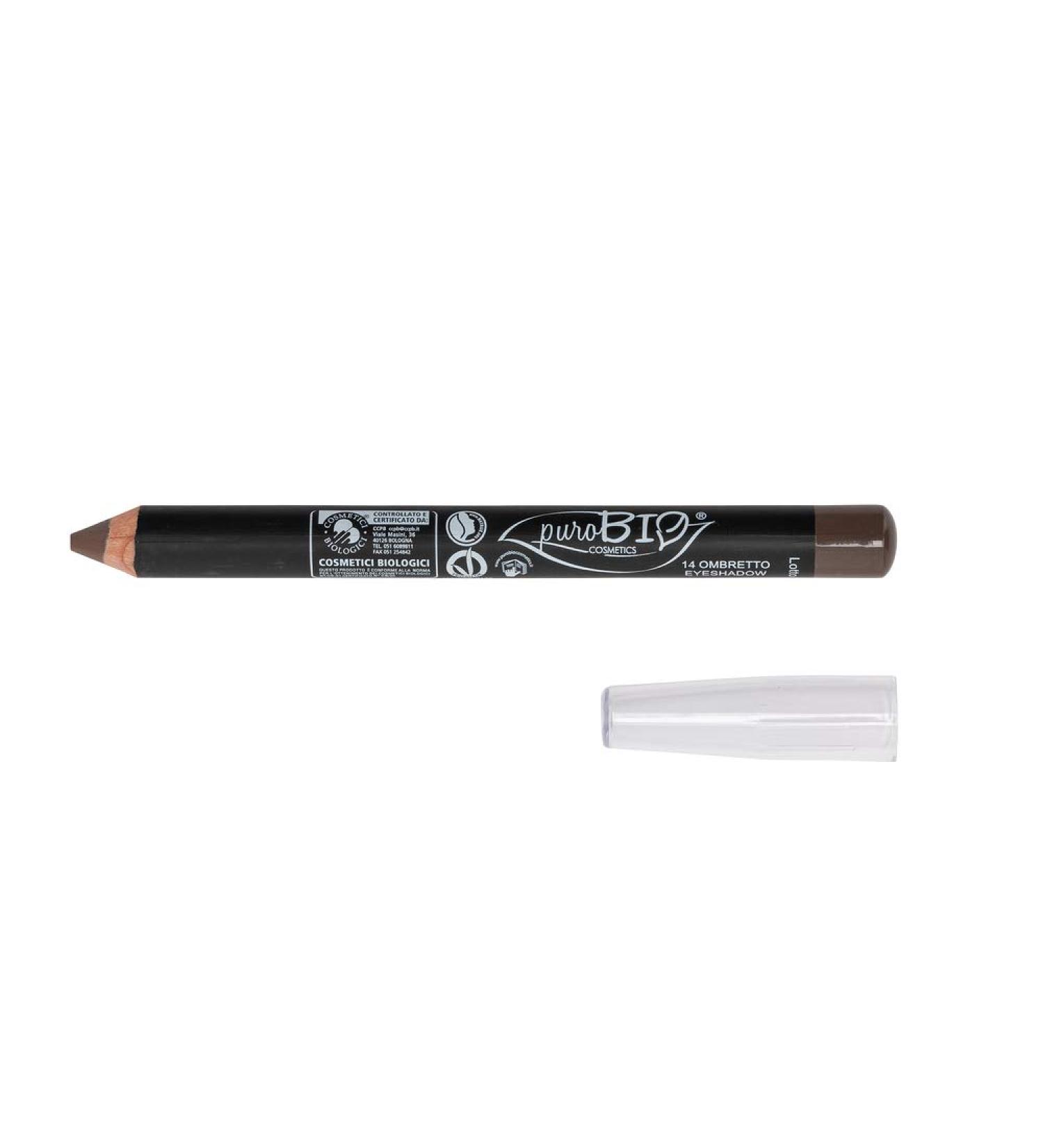 Eyeliner Waterproof Eye Make-up Super Ultra Precision Black Cat ultra-precisely liquid-Eyeliner with a special order spring A eyeliner the whole day kajalstift brown blue anthracite No. 14 brown 1 piece (1 Pack)