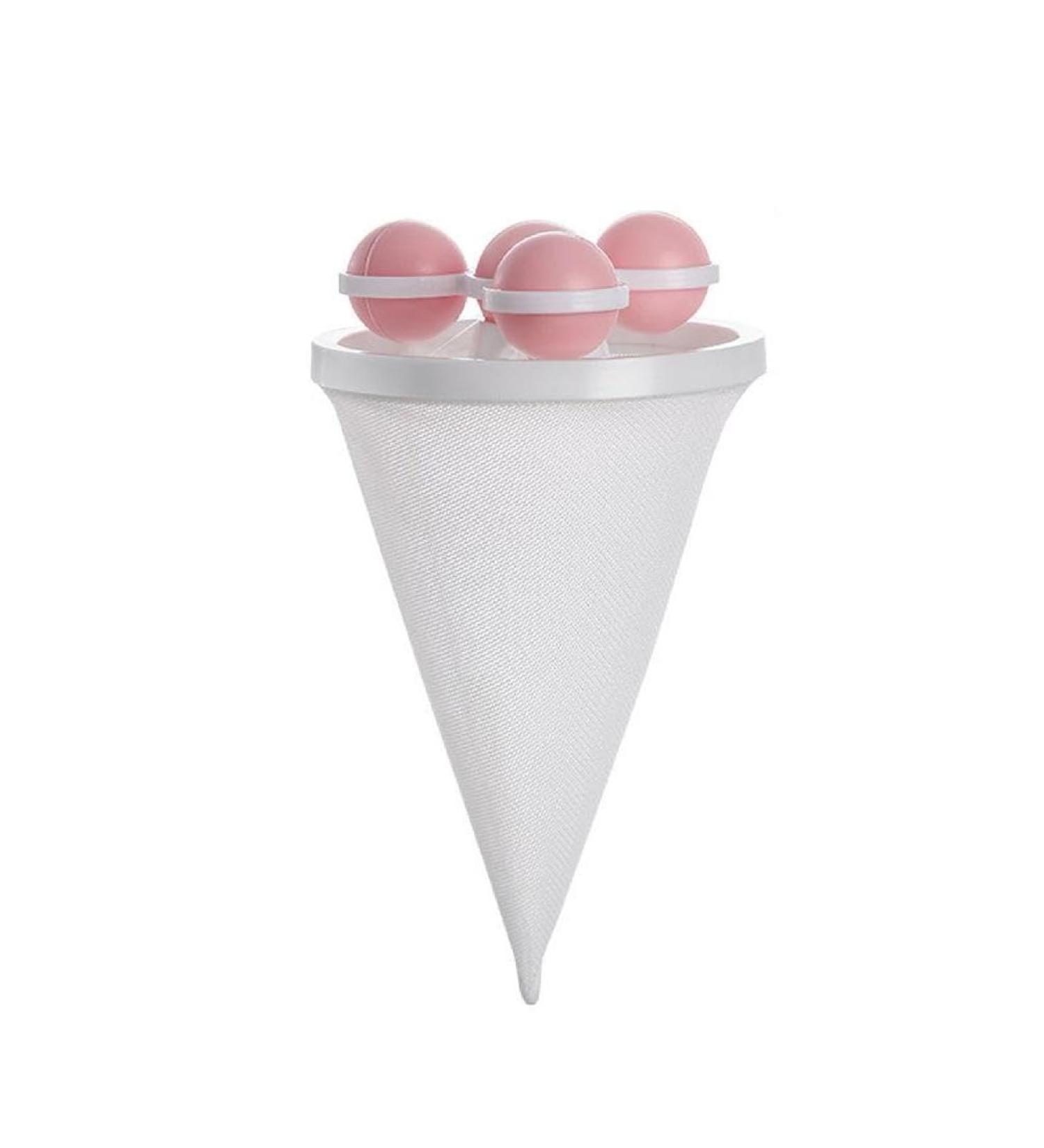 FUZYXIH Household Washing Machine Filter Mesh Bag Dehairing Hair-absorbing Appliance Floating Washing Care Filter Organizer Filter Net Pouch Pink - Buy Online on SooperMarket.com