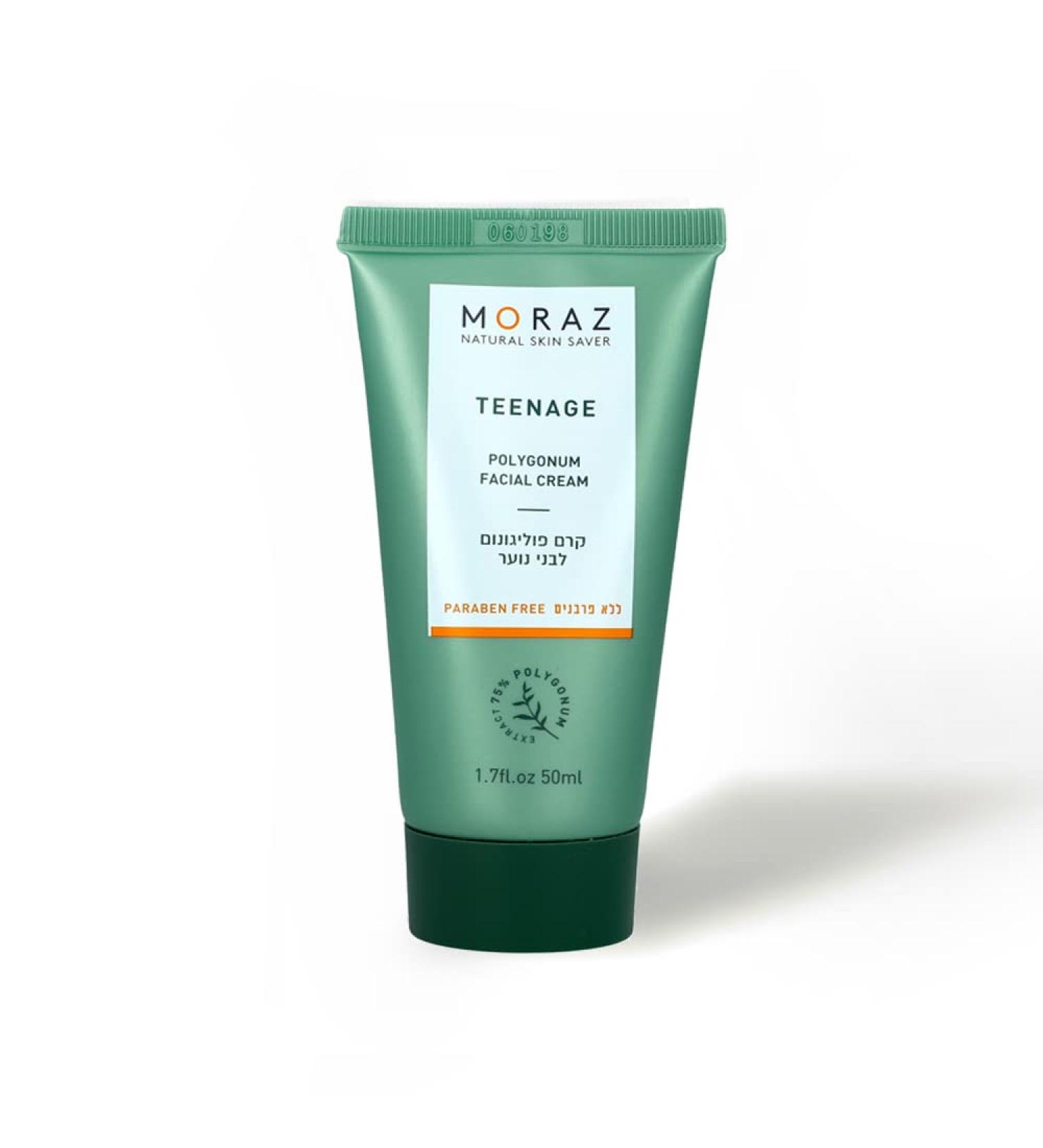 Moraz Polygonum Teenage Facial Cream - Oil-Free Moisturizer for Oily Skin | Lightweight Mattifying Face Cream 1.7 oz - Shop Now Globally - Buy Online on SooperMarket.com