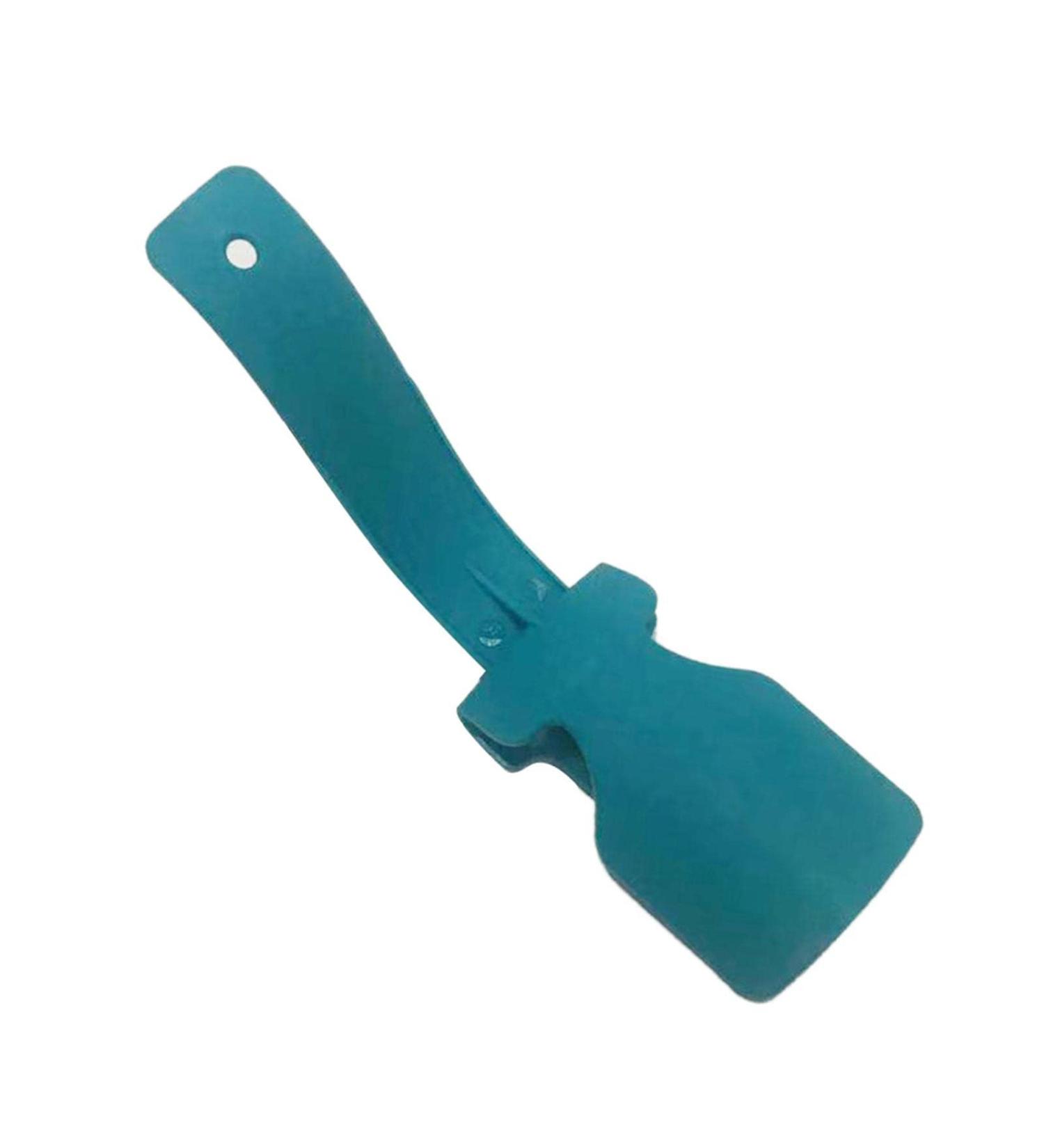Virtcooy Shoe Lifting Aid | Unisex Sock Slider - Shoe Horn Shoe Wearing Aid Tool with Travel Handle Easy to Put On and Take Off Blue - Buy Online on SooperMarket.com