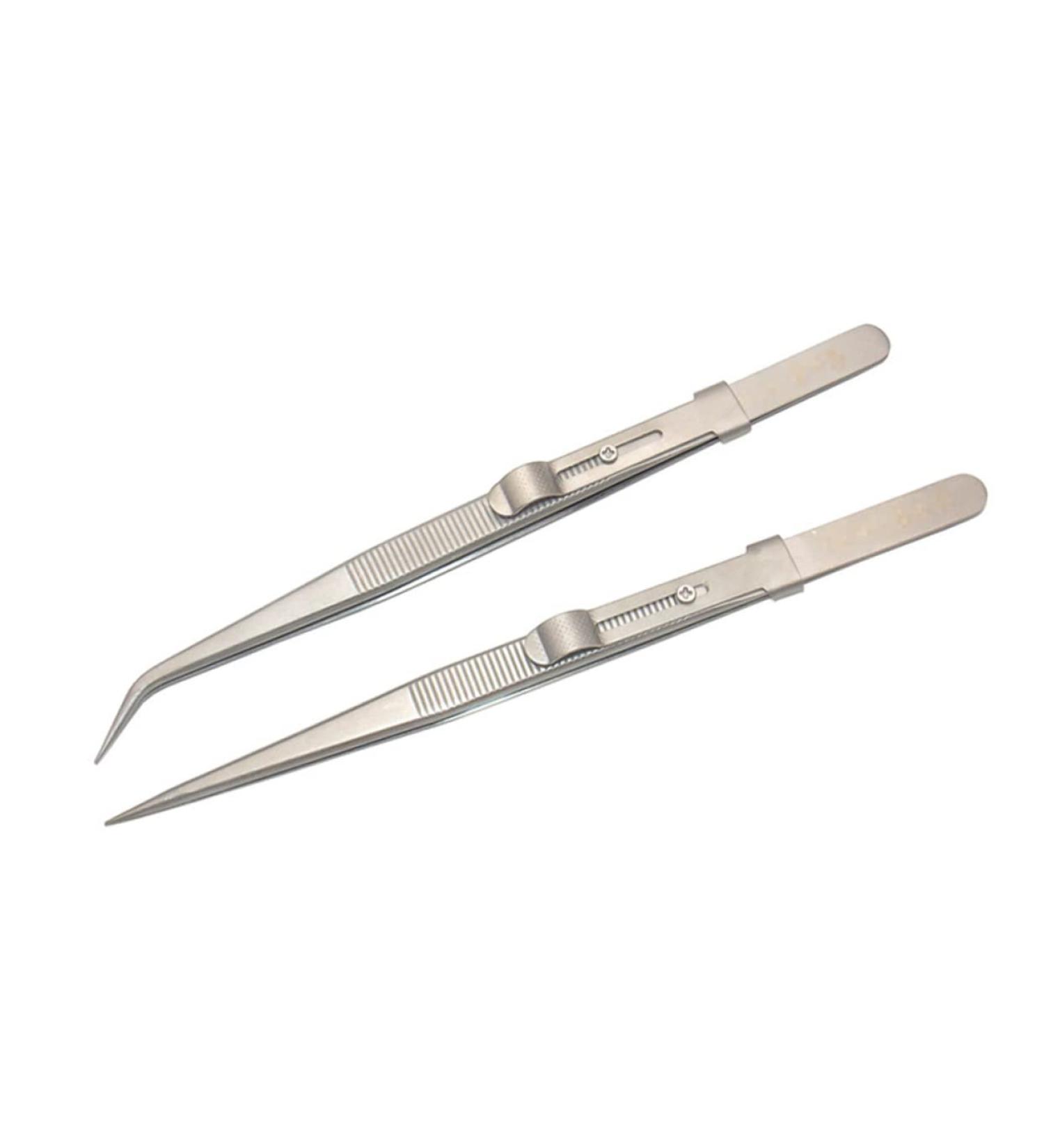 minkissy 1pc Set Pointed Repair Cardmaking Electronics Jewelry Diamond Jewelry Kit Multifunctional Tweezer Lengthen Steel Work 16*1cm Picture 1 - Buy Online on SooperMarket.com