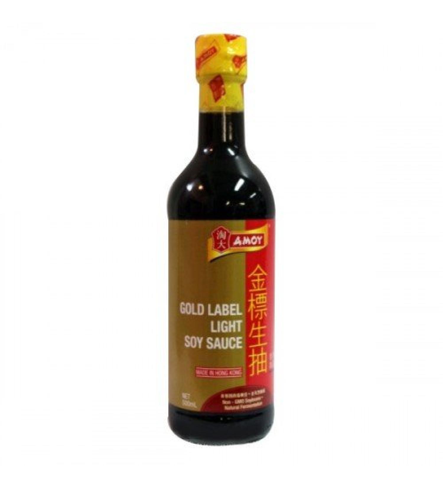 HAOPBULK Gold Label Light Soy Sauce 500 ml L
