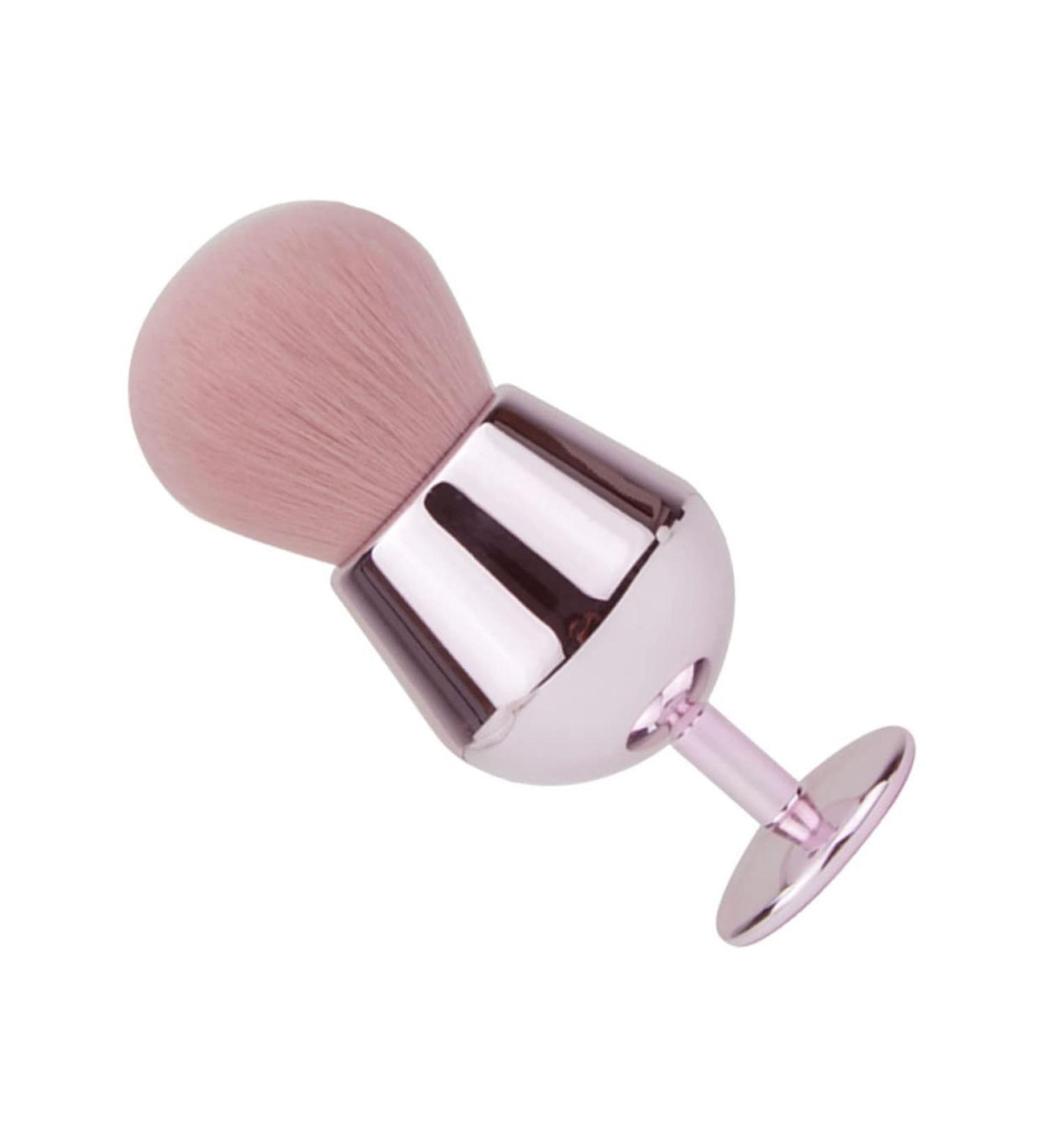 Buy Didiseaon Blush Brush - Travel Makeup Brush for Highlighter & Setting | Fluffy Fiber Wool Tool in Miss Hebei Pink - Buy Online on SooperMarket.com