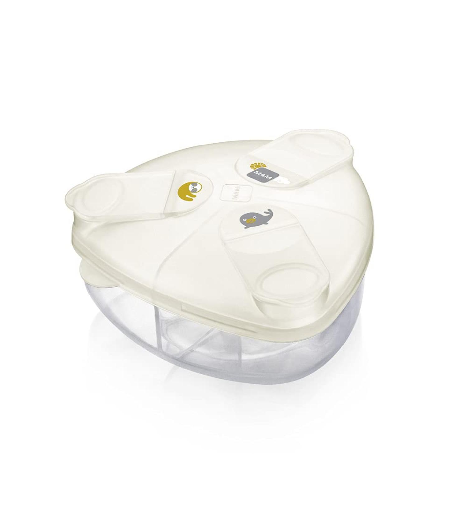 MAM A143 Milk Powder Box - Neutral Dispenser for Easy Feeding - Buy Online on SooperMarket.com
