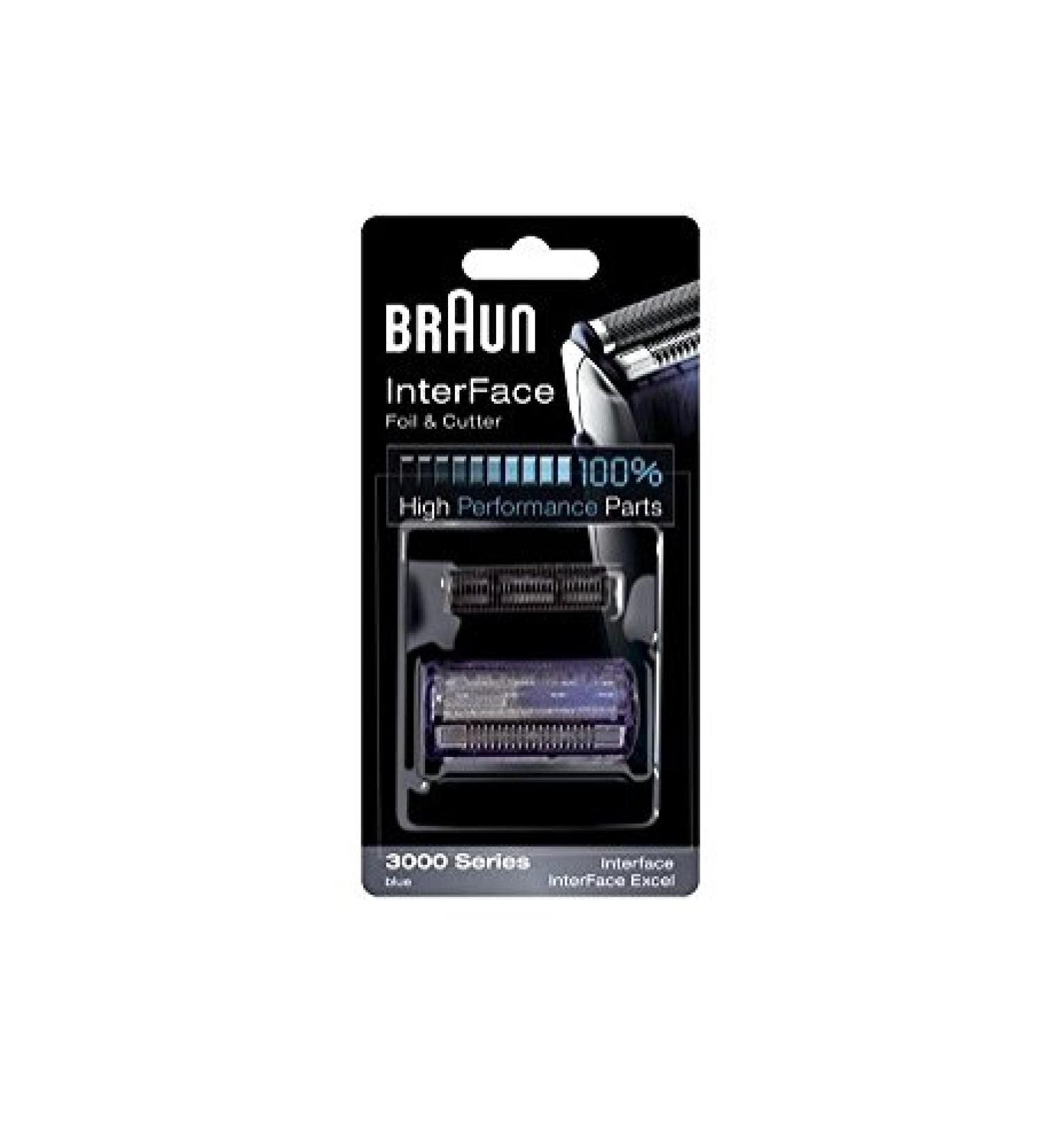 Braun Shaving Parts Combo Pack 3000 - for men's razors InterFace Excel InterFace