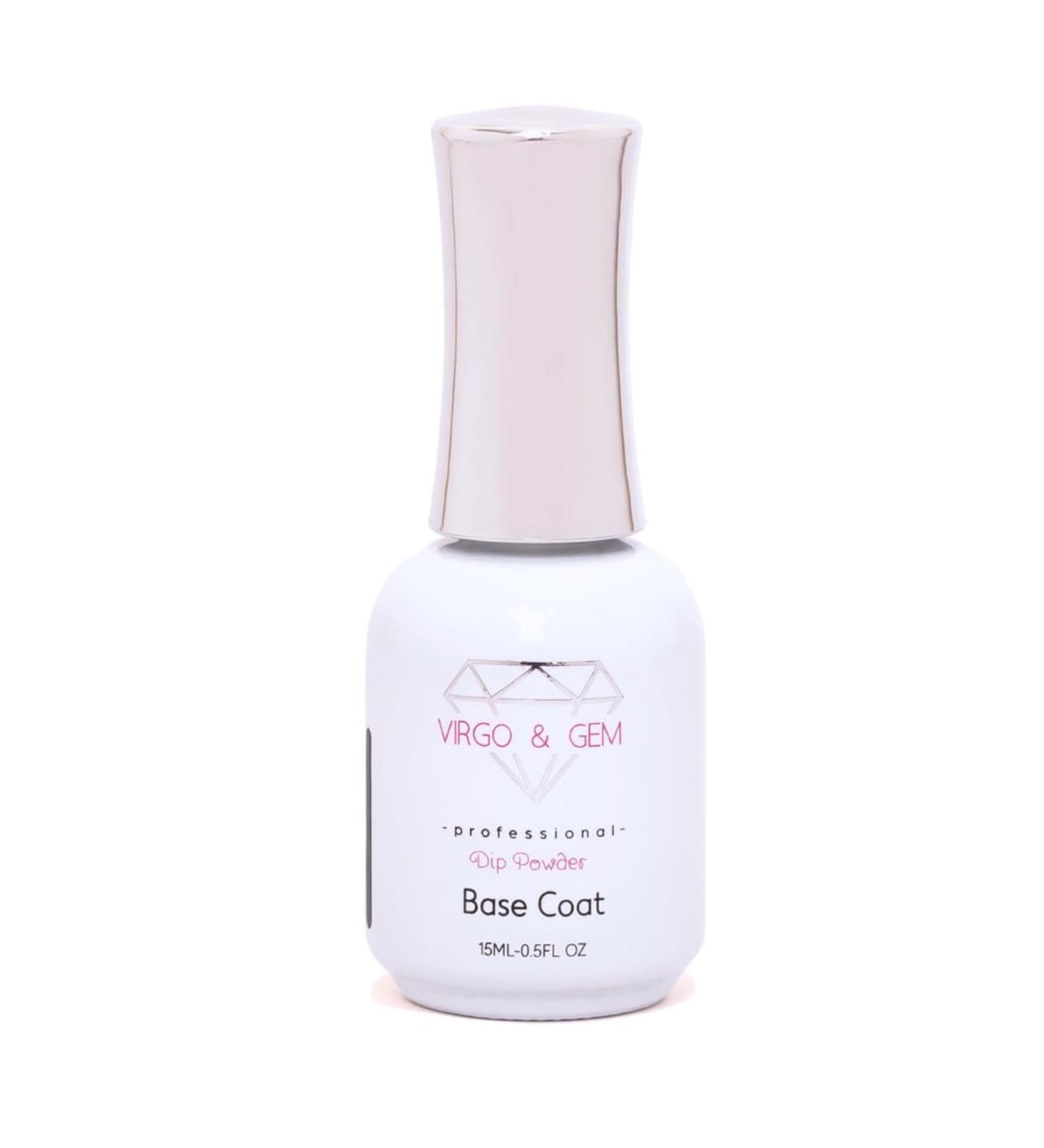 Virgo & Gem 15ml Dip Powder Base Coat Top Coat Activator & Brush Saver - Best Quality for Durable Nails | International Shipping - Buy Online on SooperMarket.com