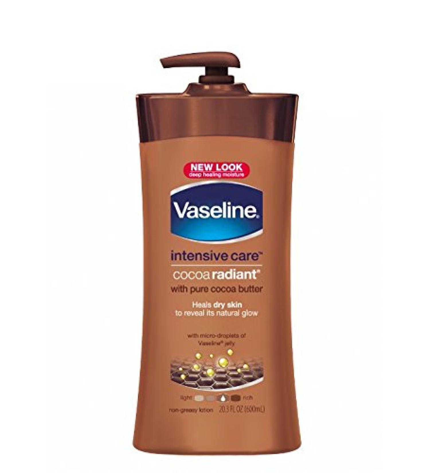 Vaseline Intensive Care Cocoa Radiant Lotion 20.3 oz - Pack of 3 - Buy Online on SooperMarket.com