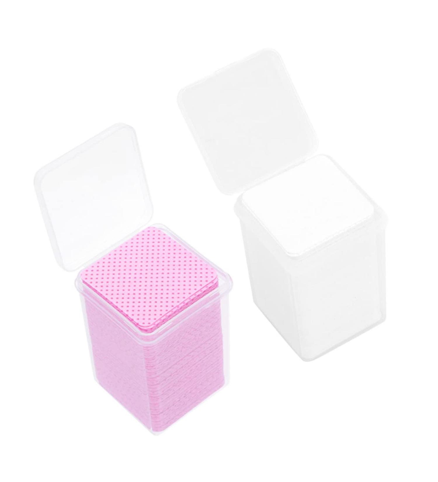 Buy Housoutil Eyelash Cleaning Pads - 2 Boxes Nail Polish Remover Wipes & Glue Wipers for Salon Supply | International Shipping Available - Buy Online on SooperMarket.com