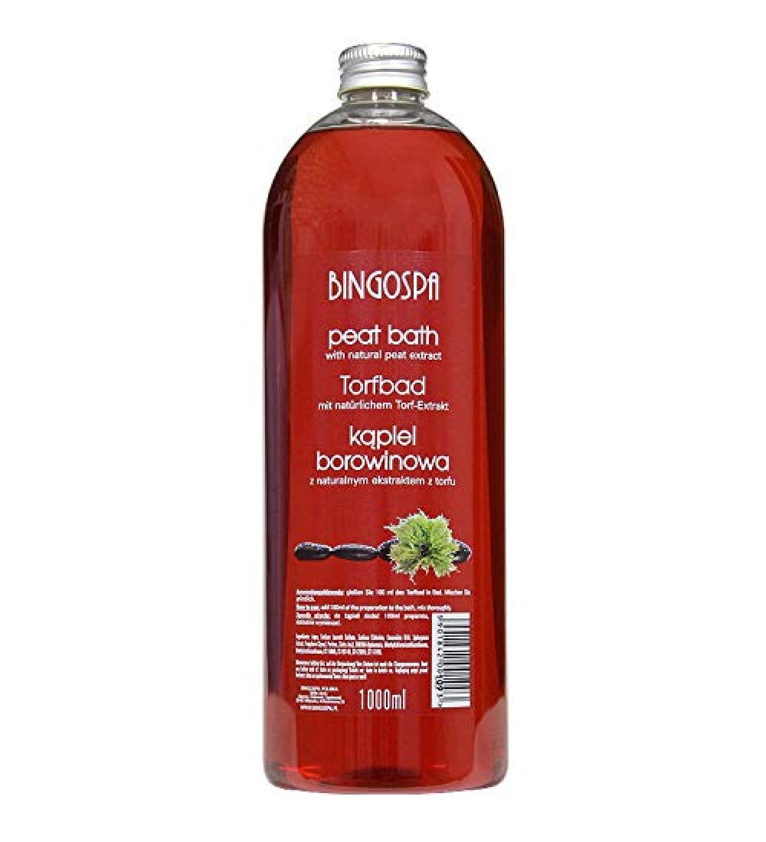 Buy BINGOSPA Anti-Cellulite Peat Bath Foam 1L | Effective Relief for Rheumatic & Degenerative Diseases - International Shipping - Buy Online on SooperMarket.com