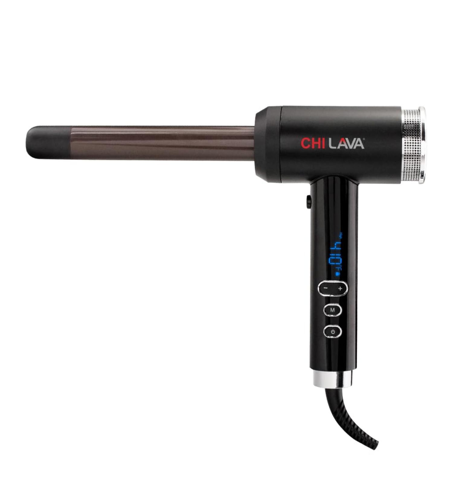 CHI Lava Curl Shot - Hair Curling Wand for Voluminous Shiny Curls | Ergonomic Design Lower Temperature Long-Lasting Results - Free International Shipping - Buy Online on SooperMarket.com